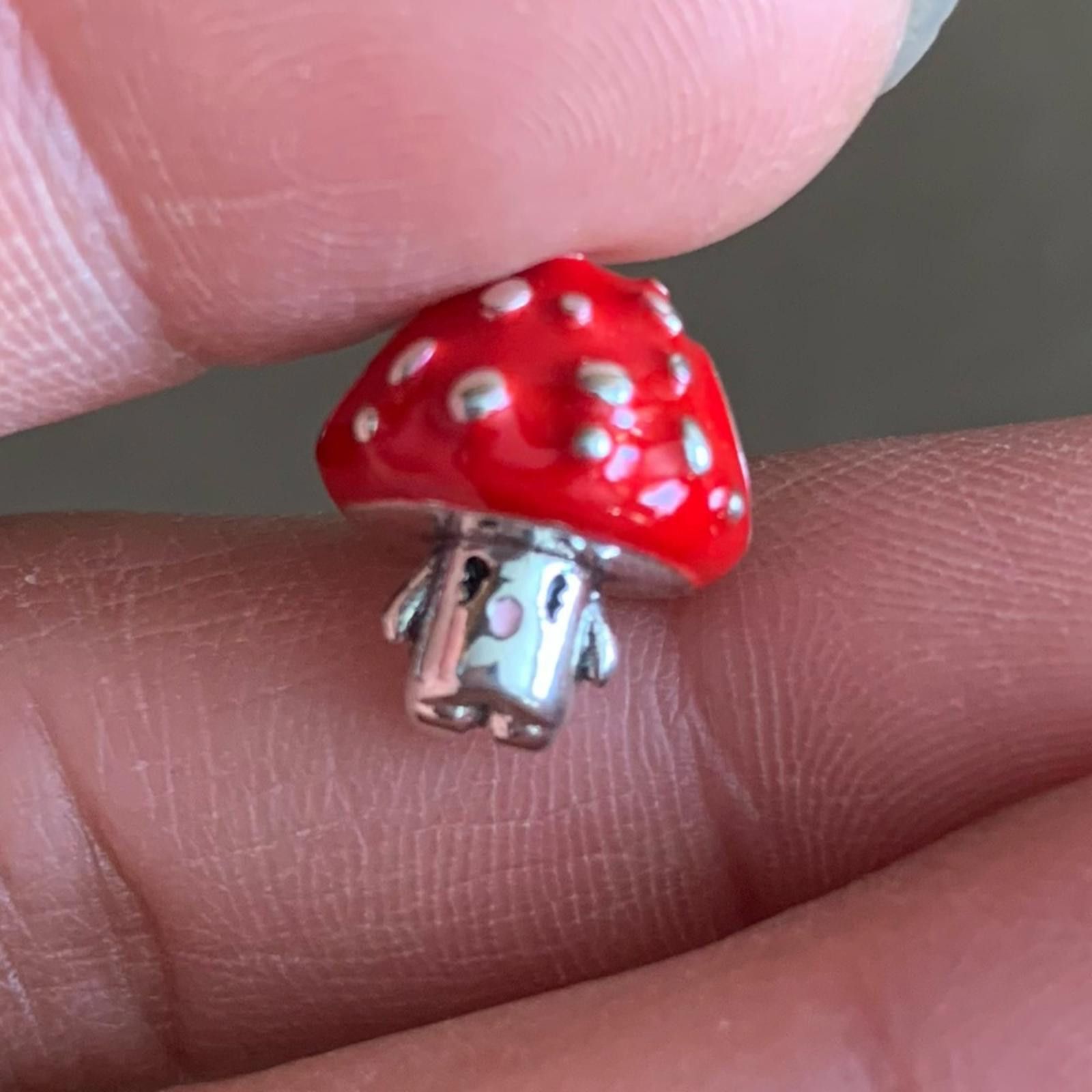 Other NWOT Mushroom Bead Charm Sterling Silver 925 Size ONE SIZE - 4 Thumbnail