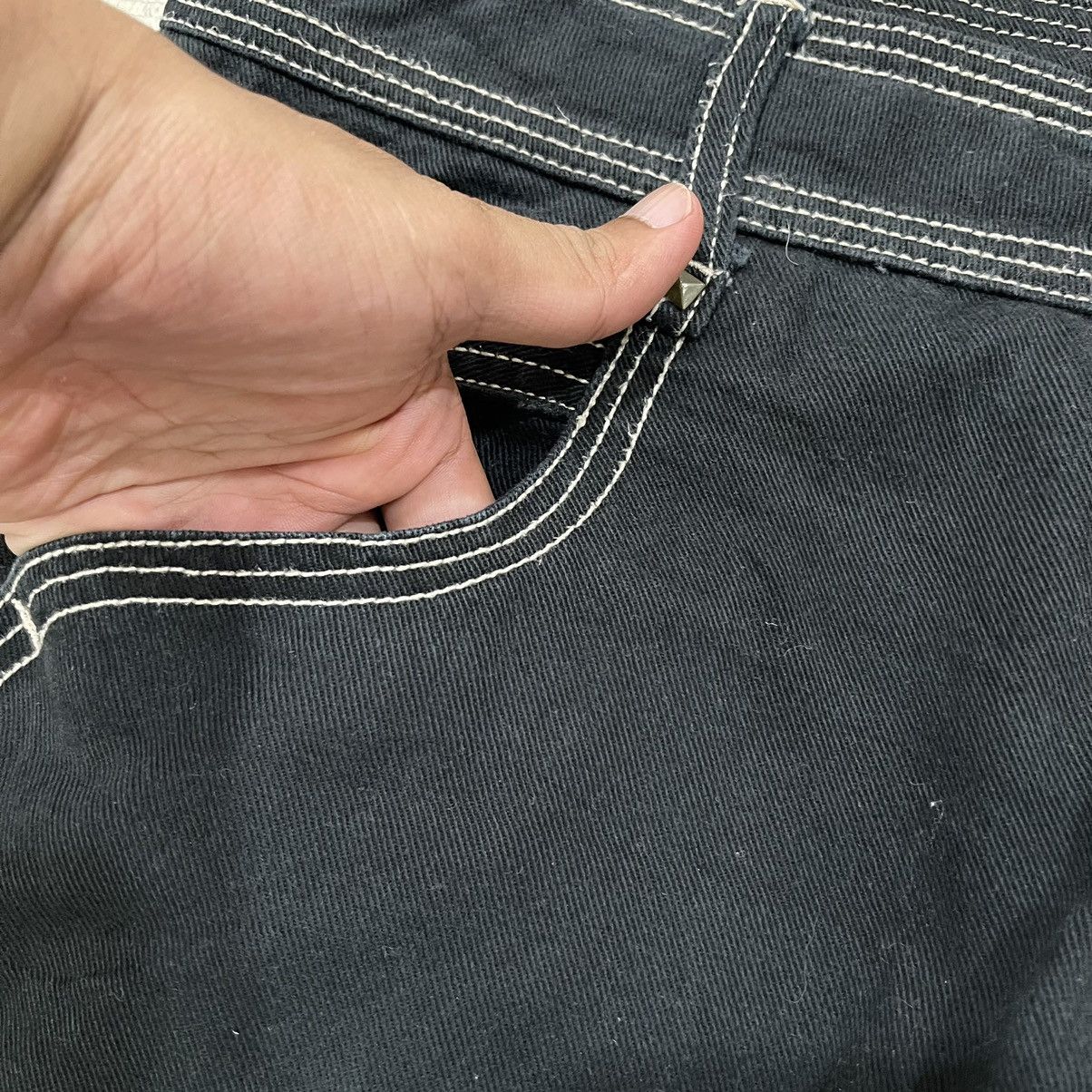 If Six Was Nine × Japanese Brand × True Religion Japanese Brand Clef De Sol Denim Pants Size 34" / US 12 / IT 48 - 20 Thumbnail
