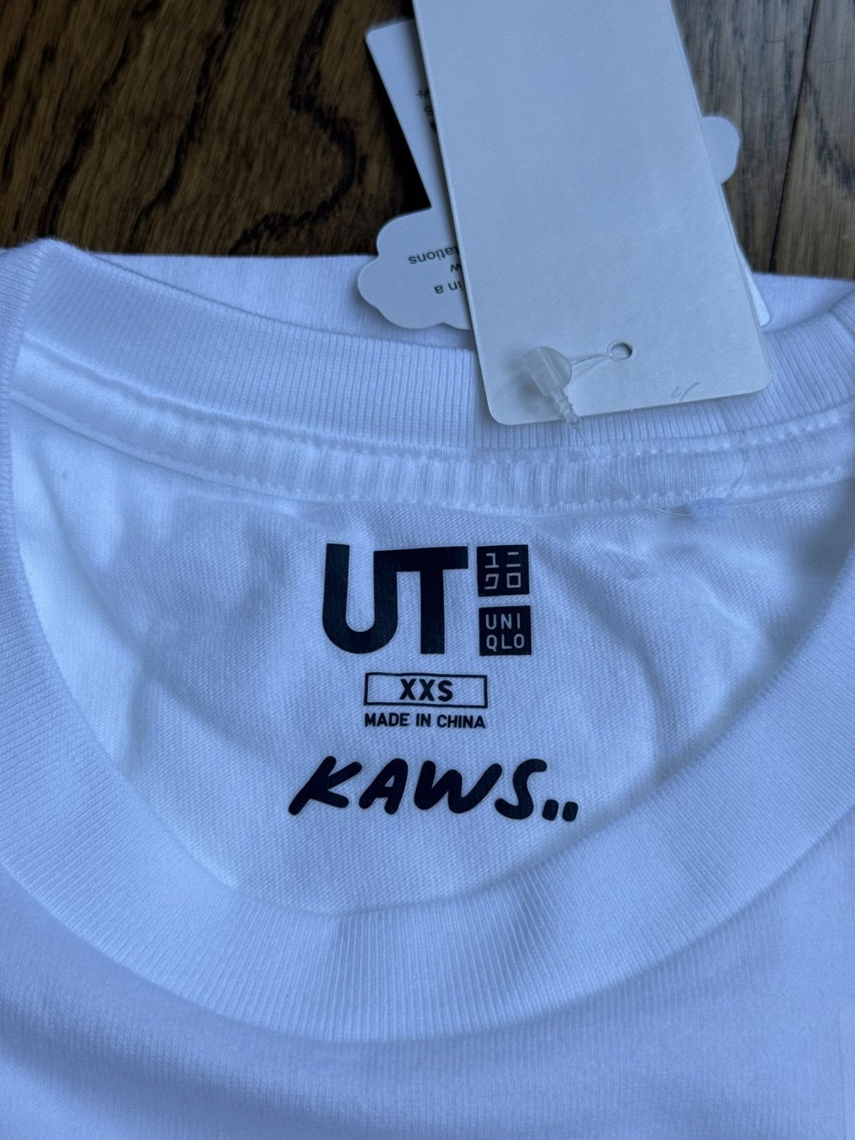 Kaws × Uniqlo 2XS XXS UT White Clean Slate Tee Shirt Plush Figure First Size US XXS / EU 40 - 5 Thumbnail