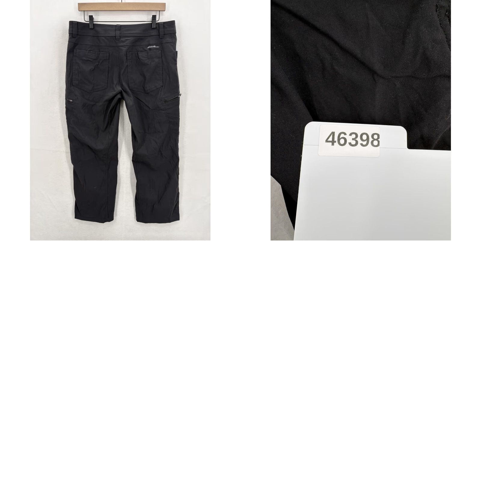 Eddie Bauer Eddie Bauer First Ascent Pants Mens 34x26 Black Cropped Hiking Nylon Stretch Pants Size US 34 / EU 50 - 10 Thumbnail