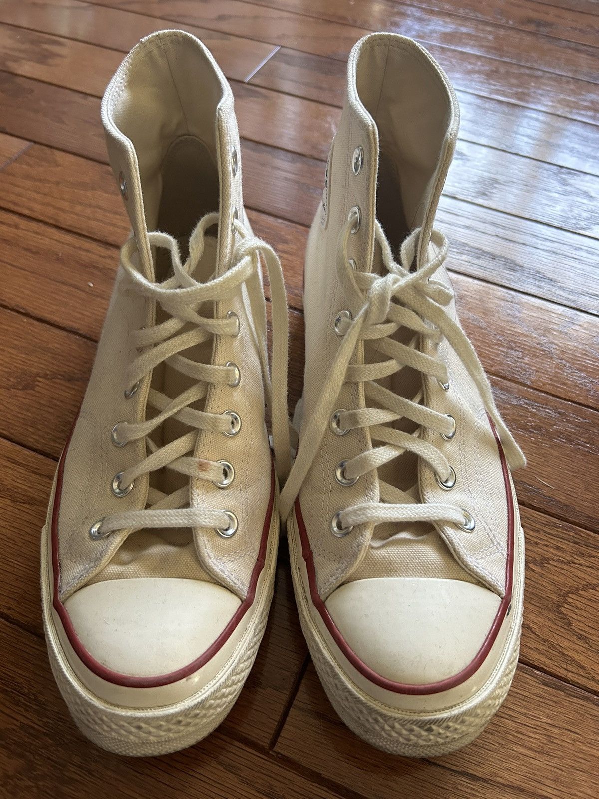 Clearance converse hi parchment