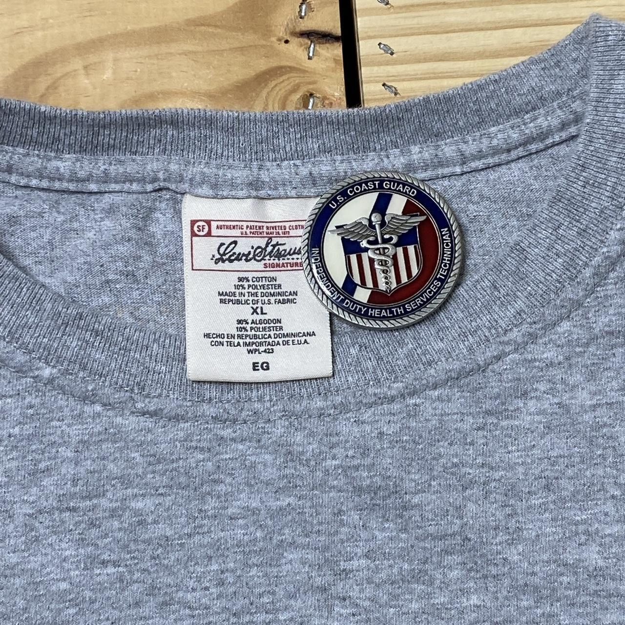 Levi's Vintage Levi's Strauss Signature Gray Tee Size XL Size US XL / EU 56 / 4 - 3 Thumbnail