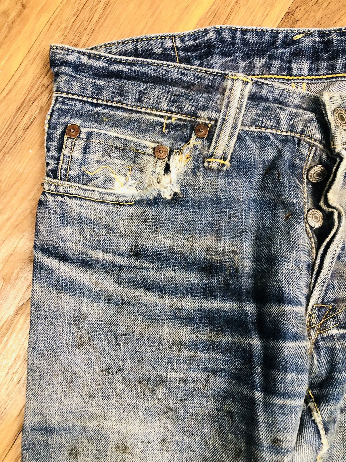 Skull Jeans by an Alchemist Skull Jeans By An Alchemist (36) Size US 29 - 5 Thumbnail