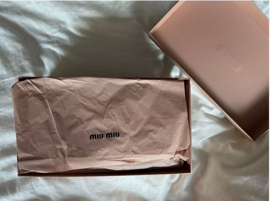 Miu Miu Miu Miu Ballet Flats with Buckle Straps size 35.5 NIB Size US 5.5 / IT 35.5 - 8 Thumbnail