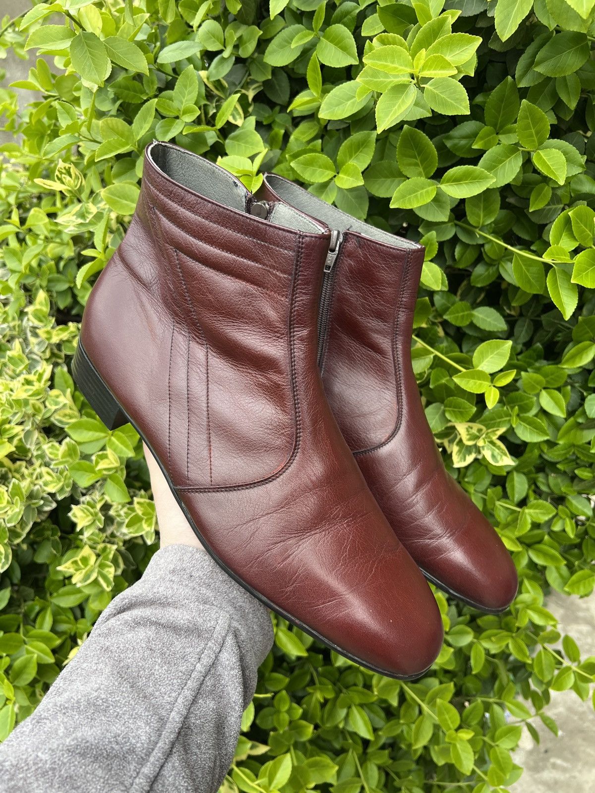 Vintage Vintage Leather Boots Size US 11 / EU 44 - 1 Thumbnail
