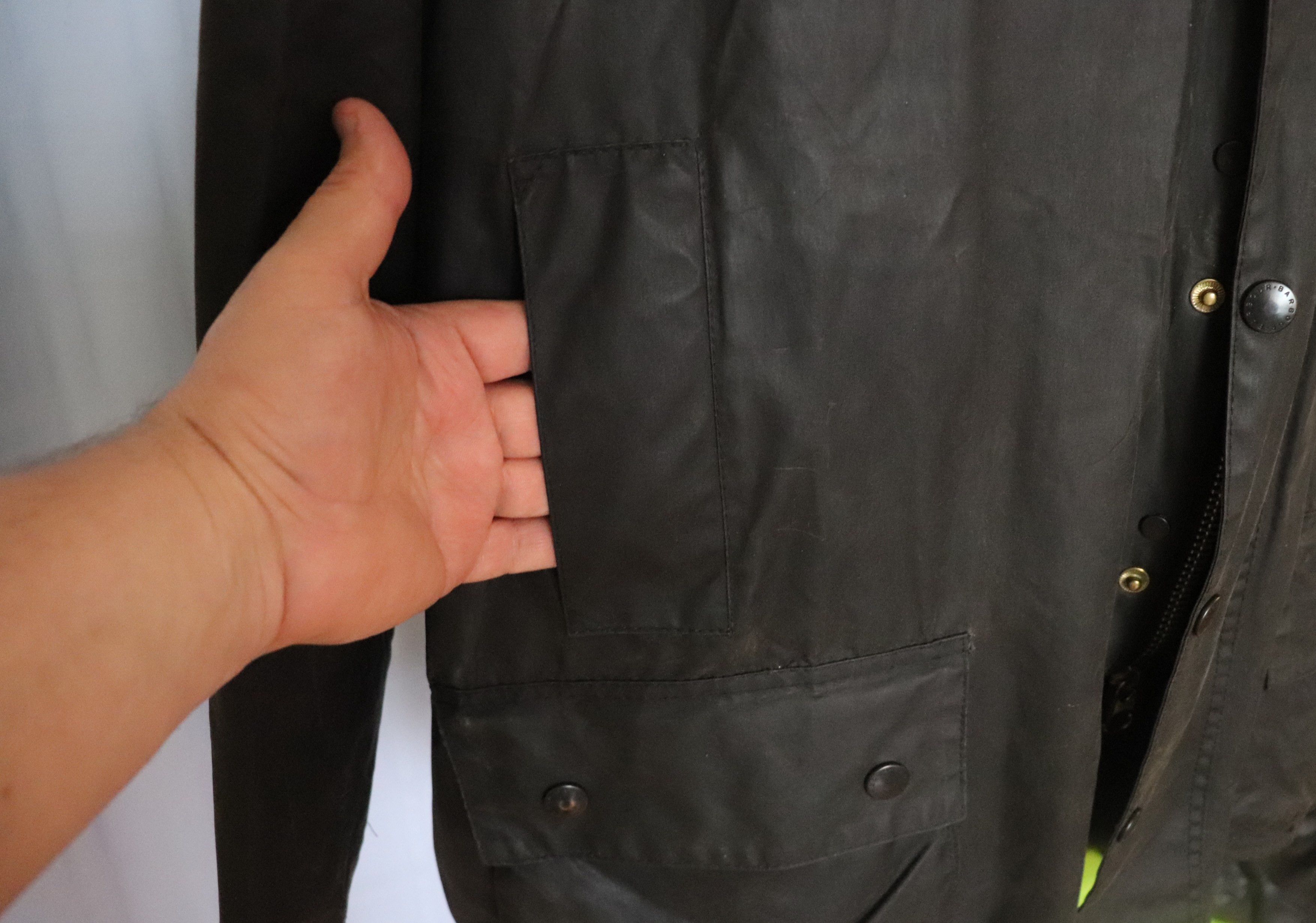 Barbour Barbour Beaufort Waxed Cotton Jacket A145 Coat rare UK Sz XL Size US XL / EU 56 / 4 - 15 Thumbnail