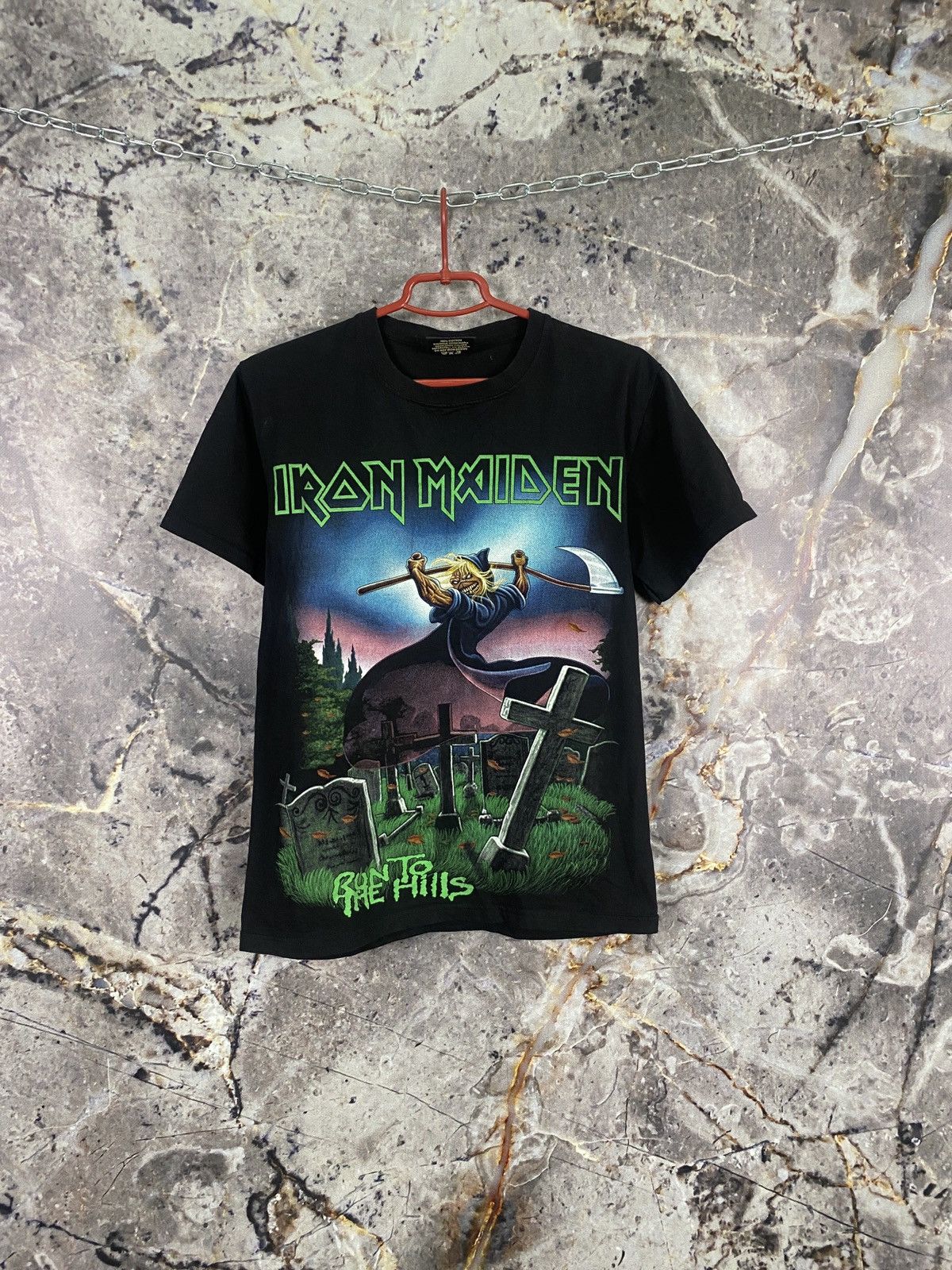 Iron Maiden × Vintage Men’s Iron Maiden T-Shirt Rock Size M Medium Size US M / EU 48-50 / 2 - 2 Thumbnail