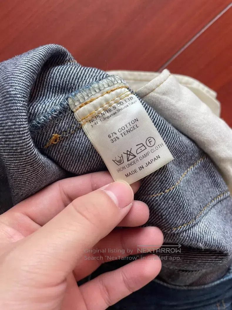 Needles Needles Jeans Wide Leg Pants Size 25" / US 0 / IT 36 - 6 Thumbnail