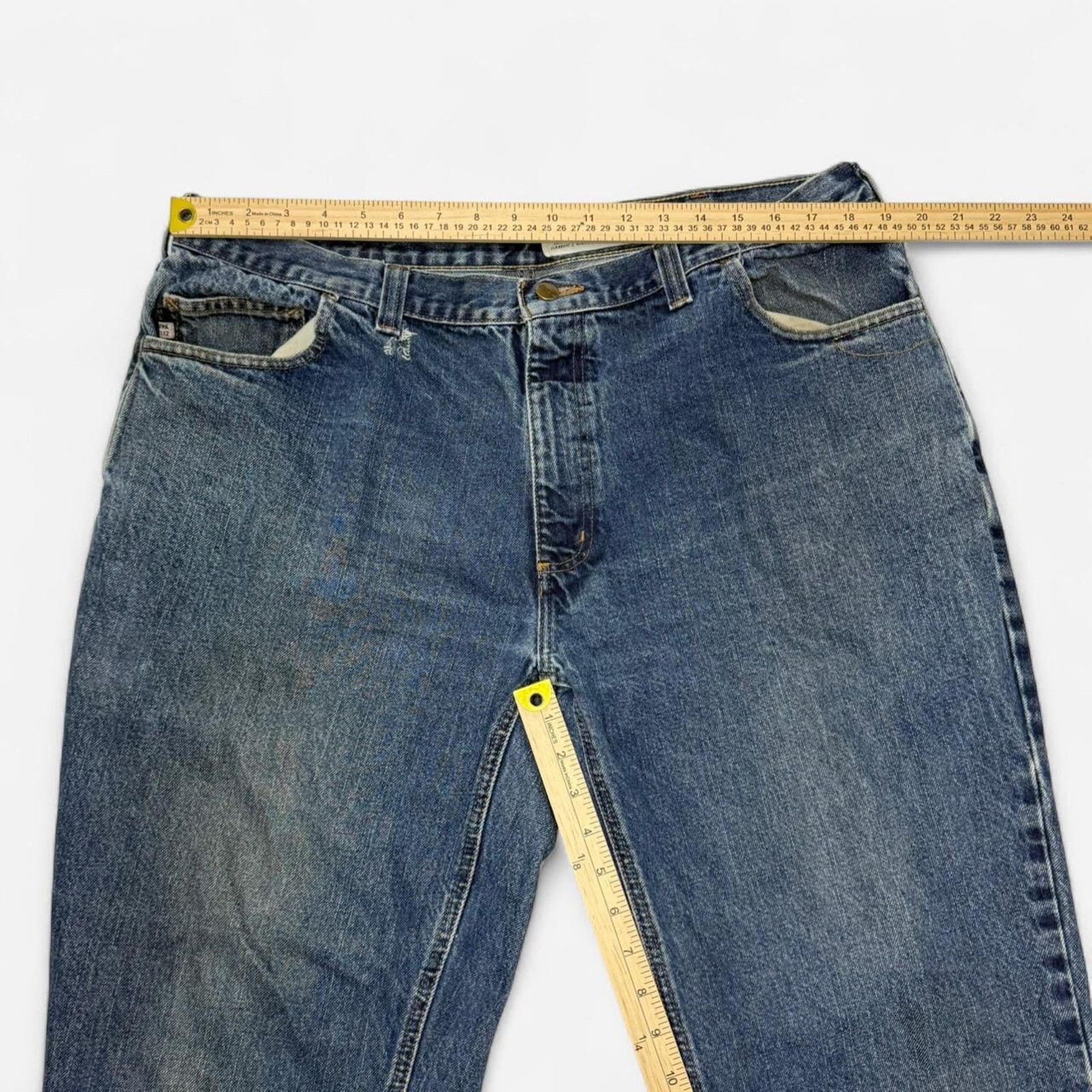 Carhartt Carhartt FR Flame Resistant Relaxed Fit Jeans 40x32 Size US 40 / EU 56 - 6 Thumbnail