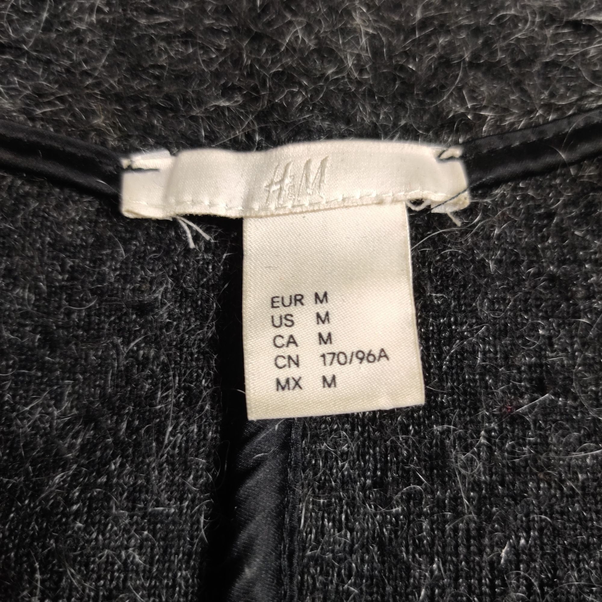 H&M H&M Mohair Blend Cardigan Sweater M Gray Open Front Minimali Size M / US 6-8 / IT 42-44 - 3 Thumbnail