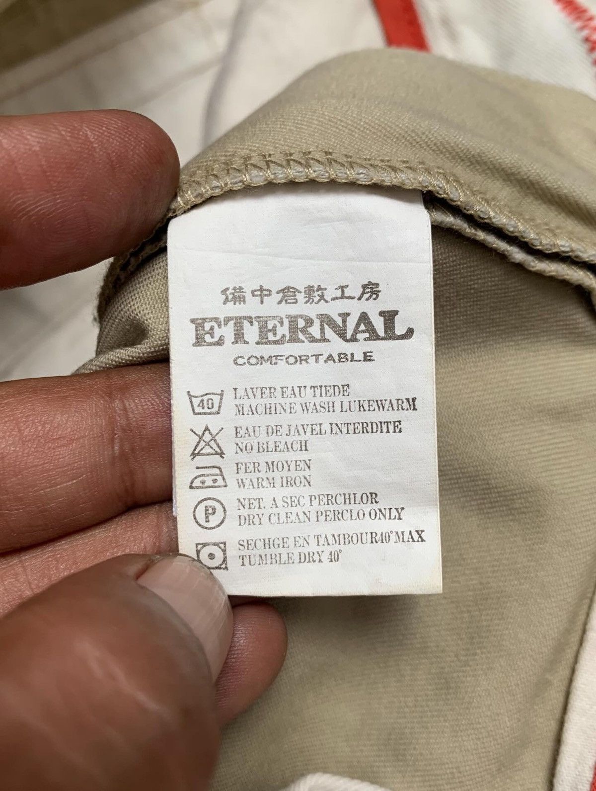 Eternal Vintage ETERNAL Cotton Pants Size US 32 / EU 48 - 8 Thumbnail