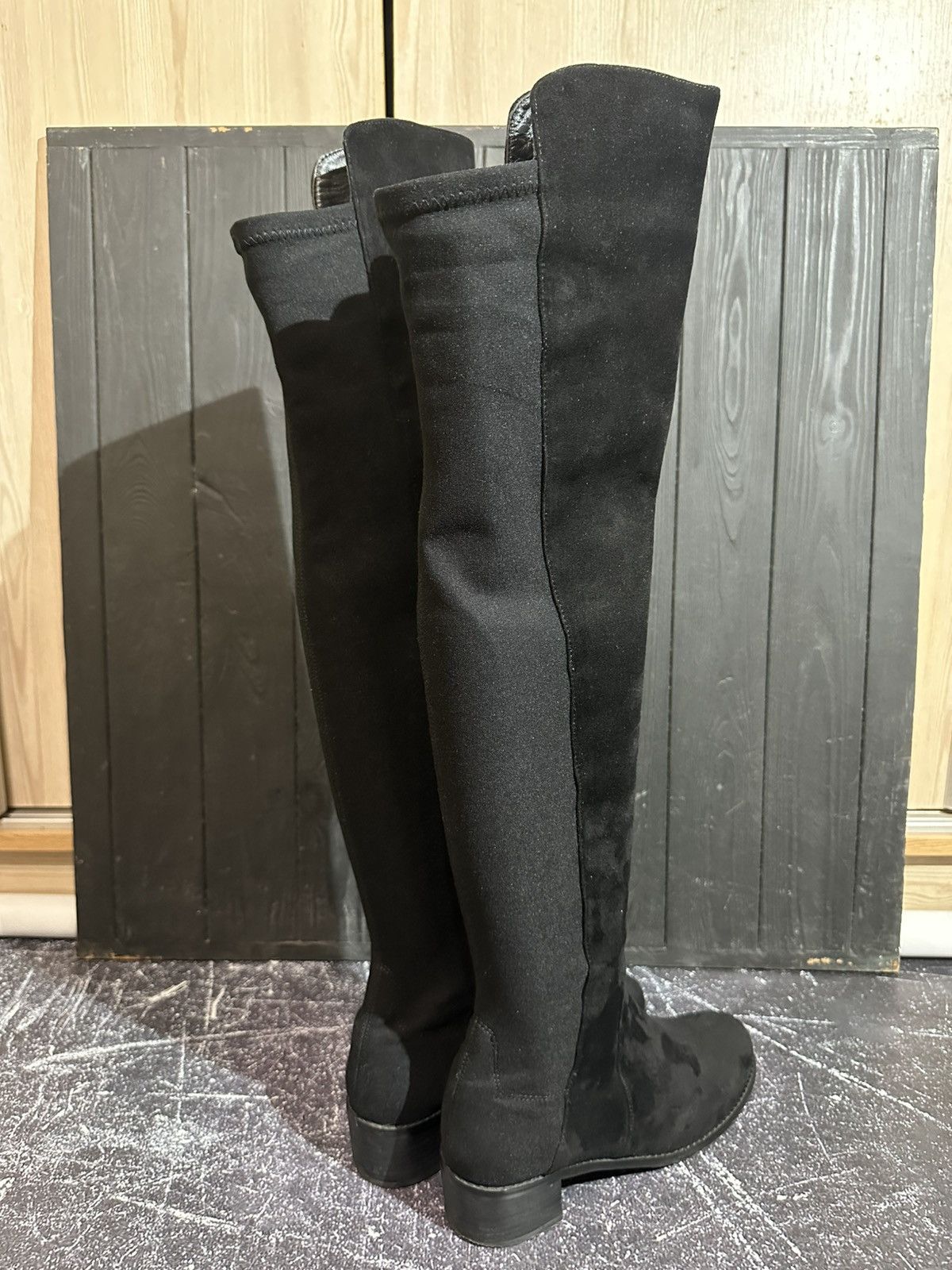 Stuart Weitzman Stuart Weitzman Black Suede Women’s Boots Size 41 Size US 11 / IT 41 - 11 Thumbnail