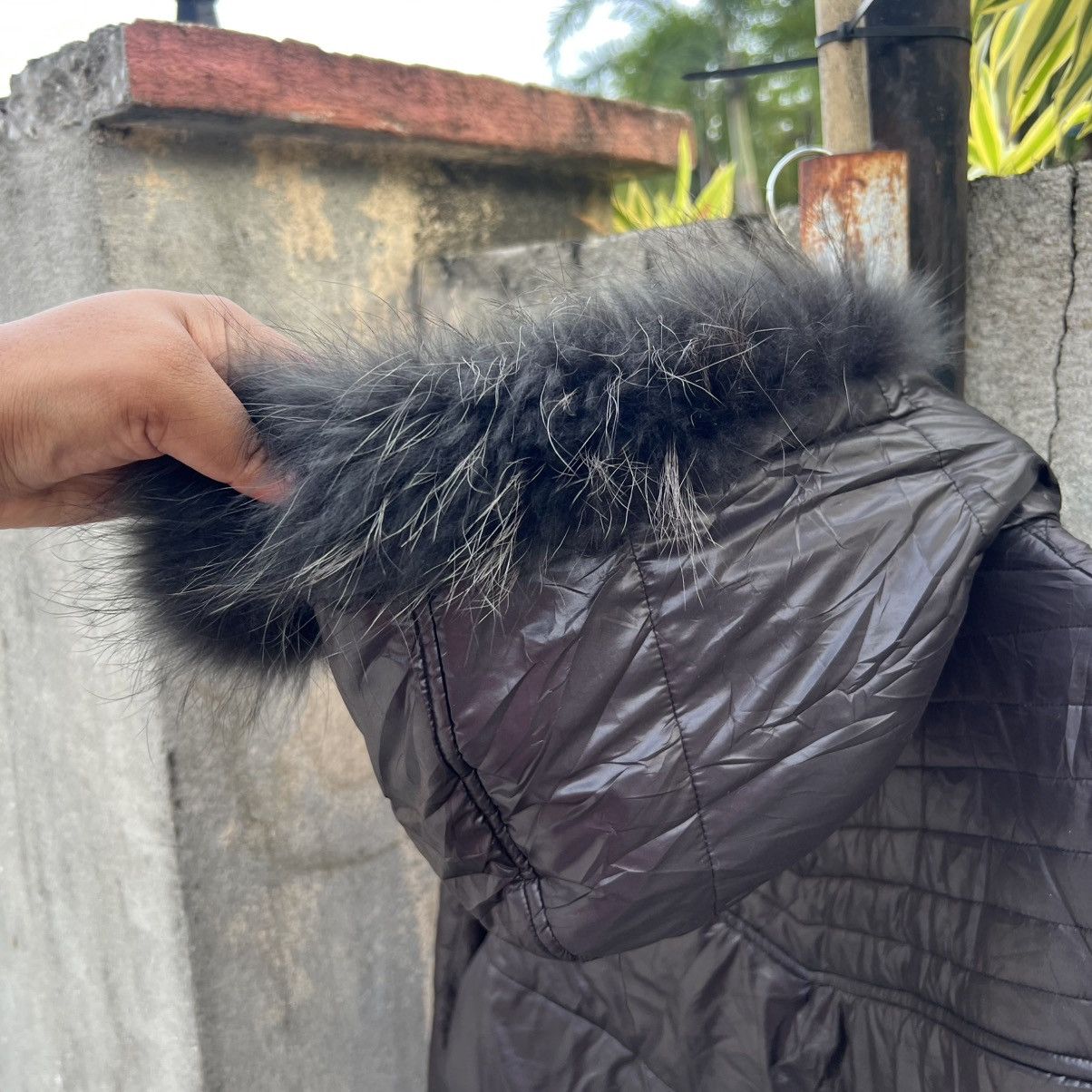 If Six Was Nine “y2k style” 2000s FUR ZIP UP MODERM BLACK JACKET Size US L / EU 52-54 / 3 - 11 Thumbnail