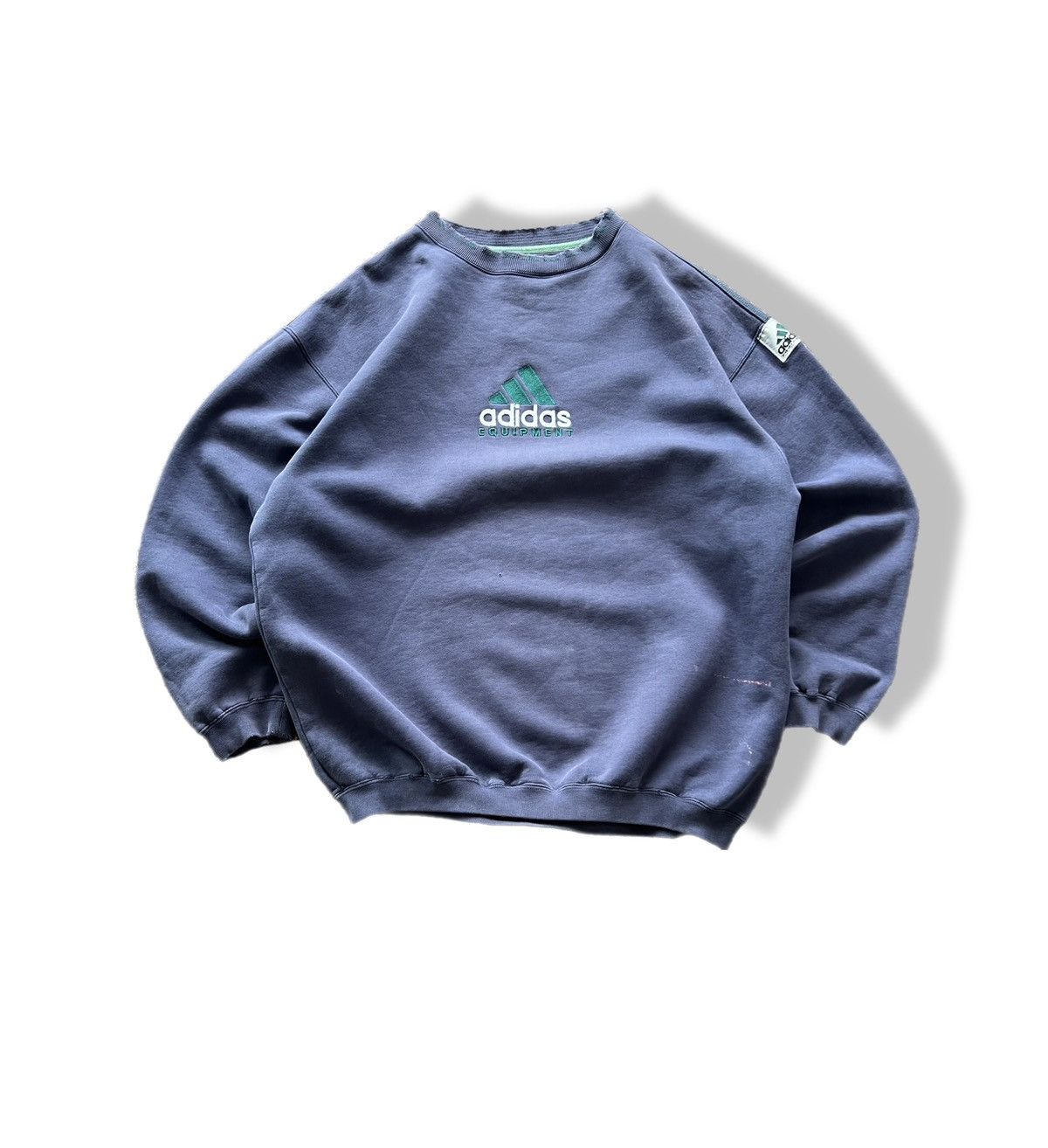 Vintage Adidas Equipment EQT 90s Embroidered Logo Sweatshirt