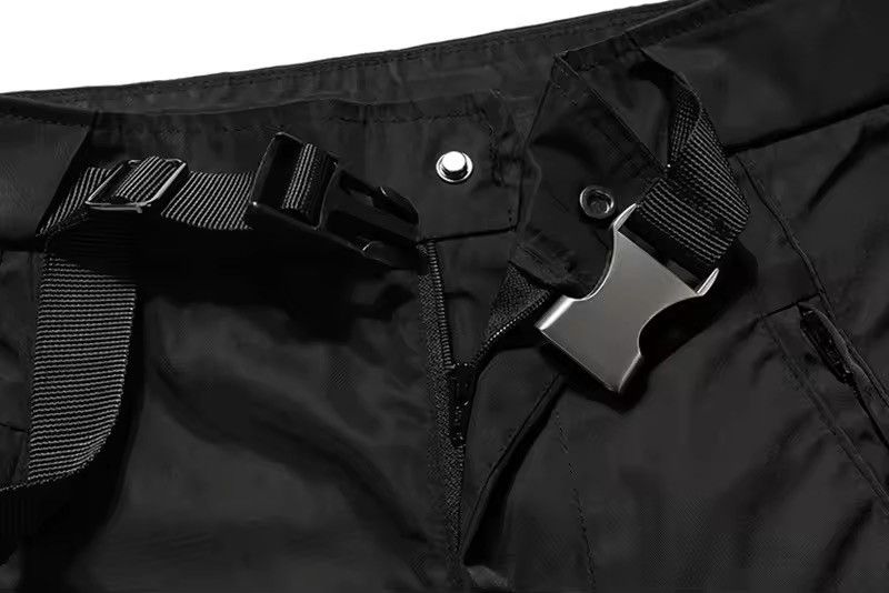 Designer × Other Streetwear Design Nylon Zipper Y2k Pants Size US 30 / EU 46 - 6 Thumbnail