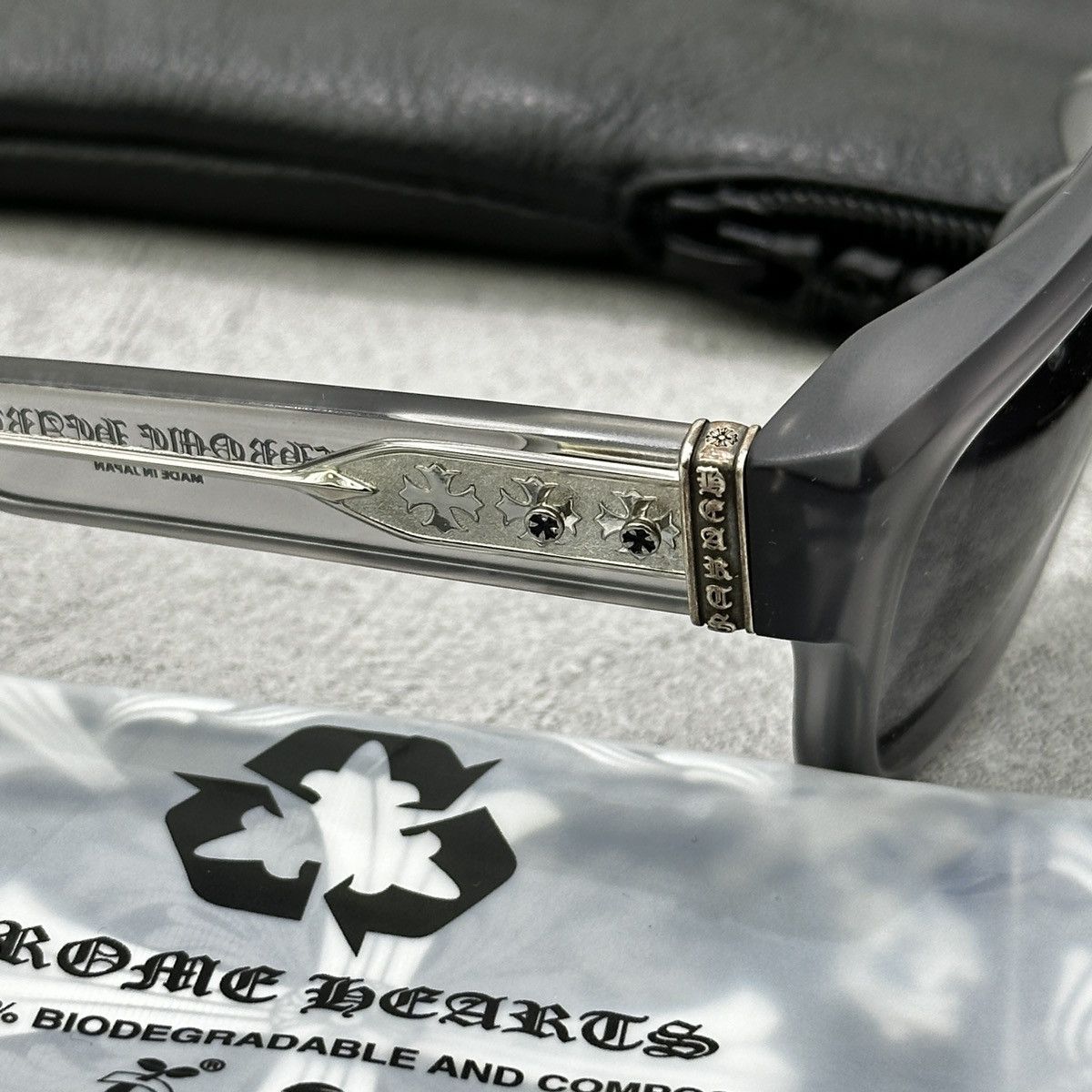 Chrome Hearts CHROME HEARTS MIDIXATHRILL I SUNGLASSES Size ONE SIZE - 9 Thumbnail