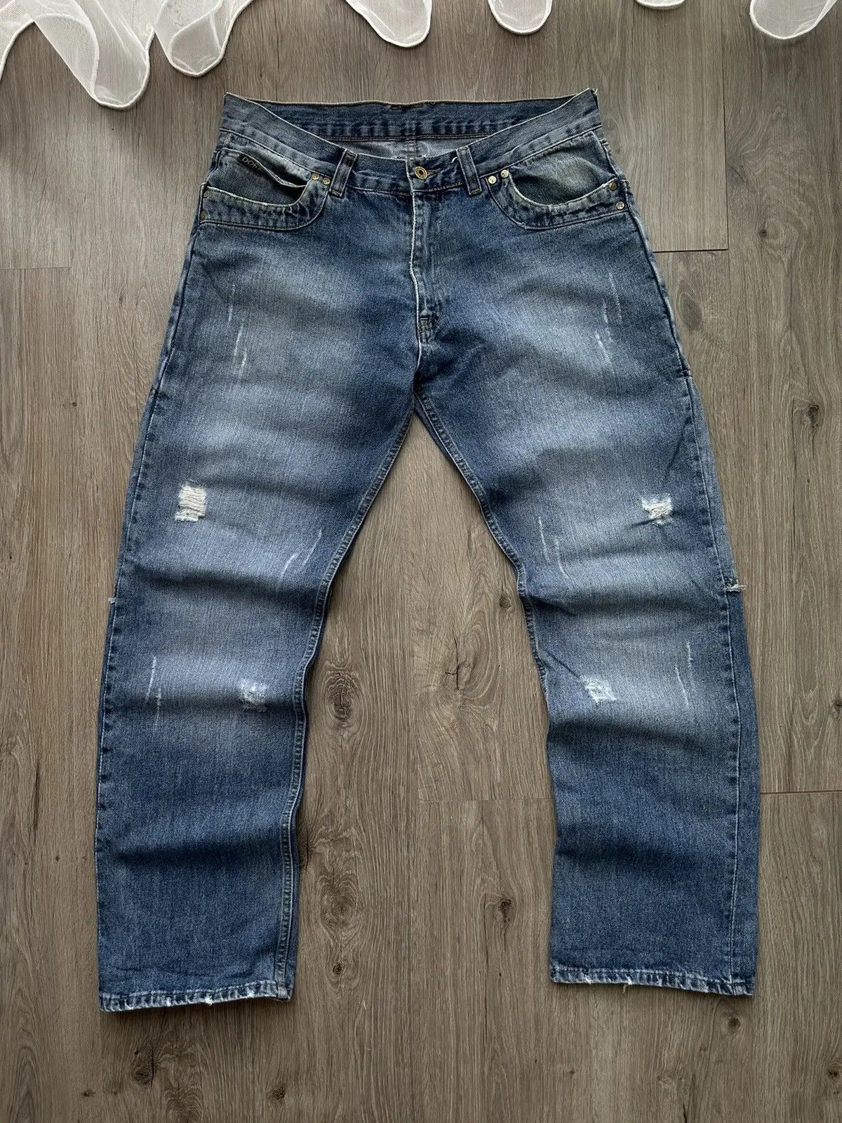 Japanese Brand × Vintage Vintage Japanese DJ Doringo Jeans Wear Denim Pocket Pants Size US 34 / EU 50 - 17 Thumbnail