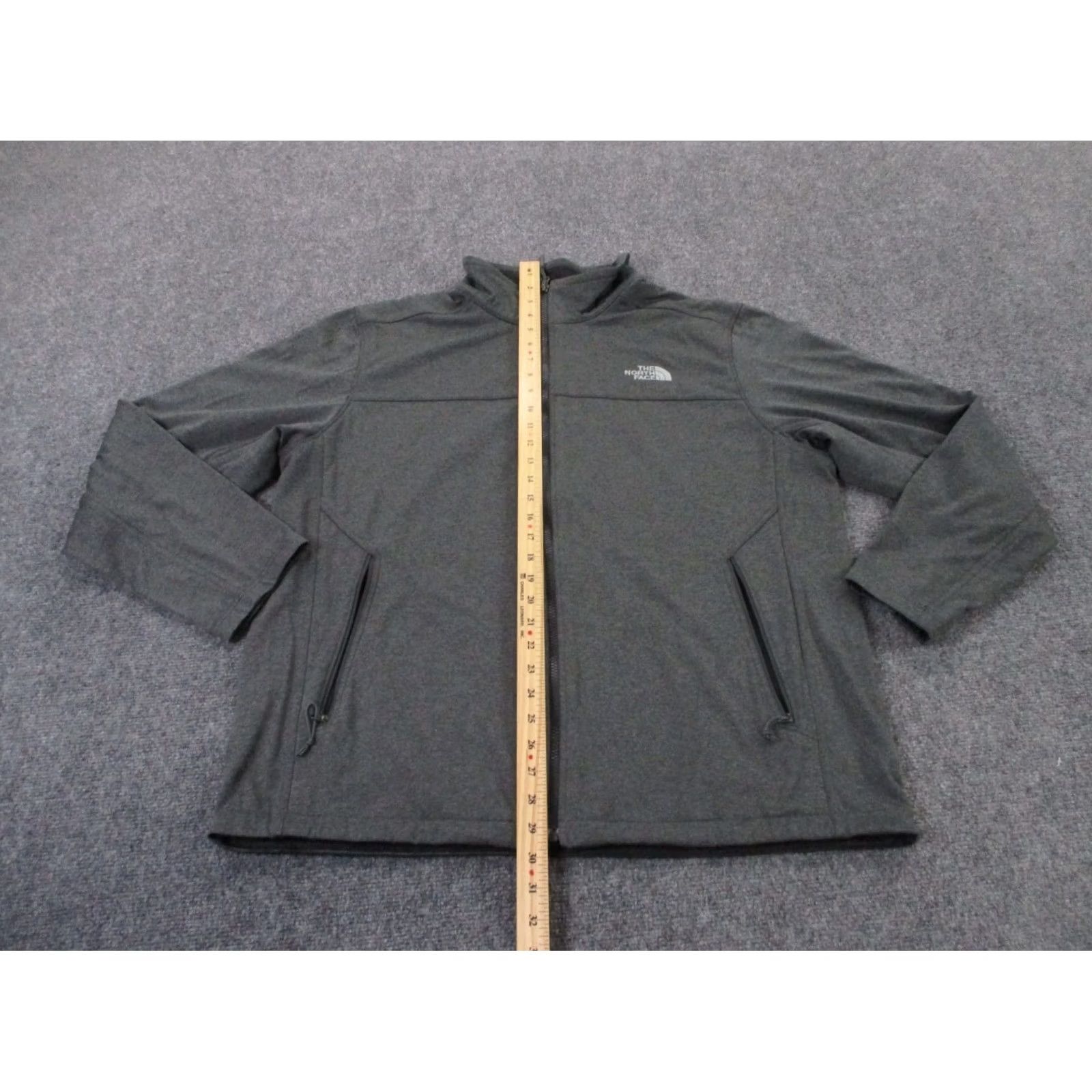 The North Face The North Face Jacket Men XL Grid Lined Windbreaker Windwall Pockets Zip Full Zip Outdoors Hiking Gray Size US XL / EU 56 / 4 - 3 Thumbnail