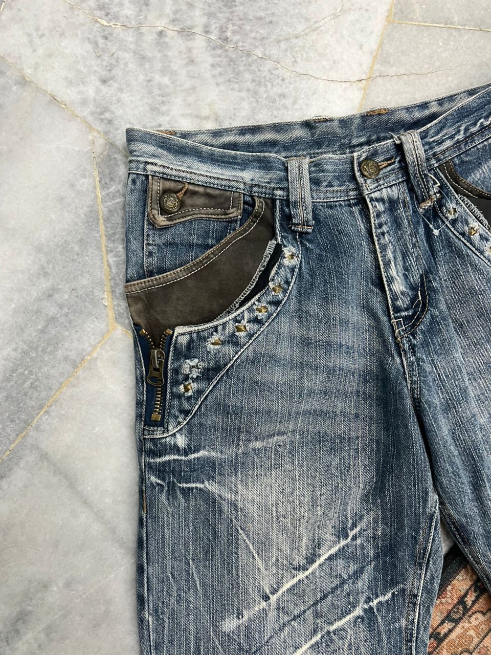 Japanese Brand Japanese Brand Trixy Flare Jeans Size US 32 / EU 48 - 7 Thumbnail