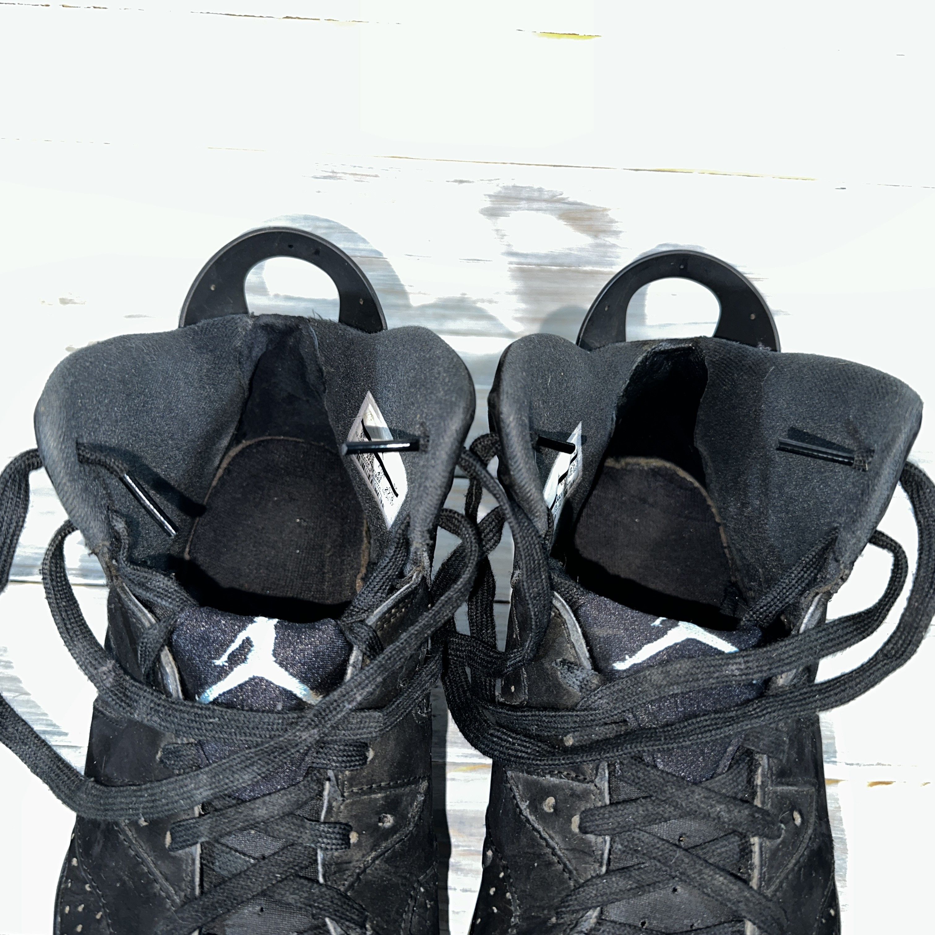 Jordan Brand Jordan Air 6 Retro UNC Basketball Sneakers Black Sport Shoes Size US 9.5 / EU 42-43 - 9 Thumbnail