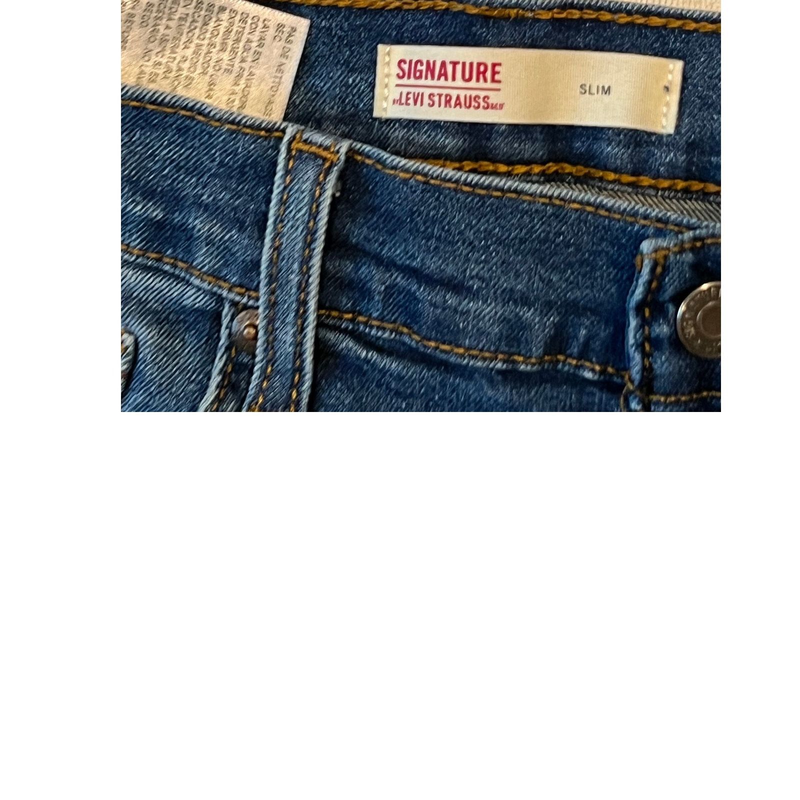 Levi's Levi's Signature Slim Jeans, 34x32 Size US 34 / EU 50 - 3 Thumbnail
