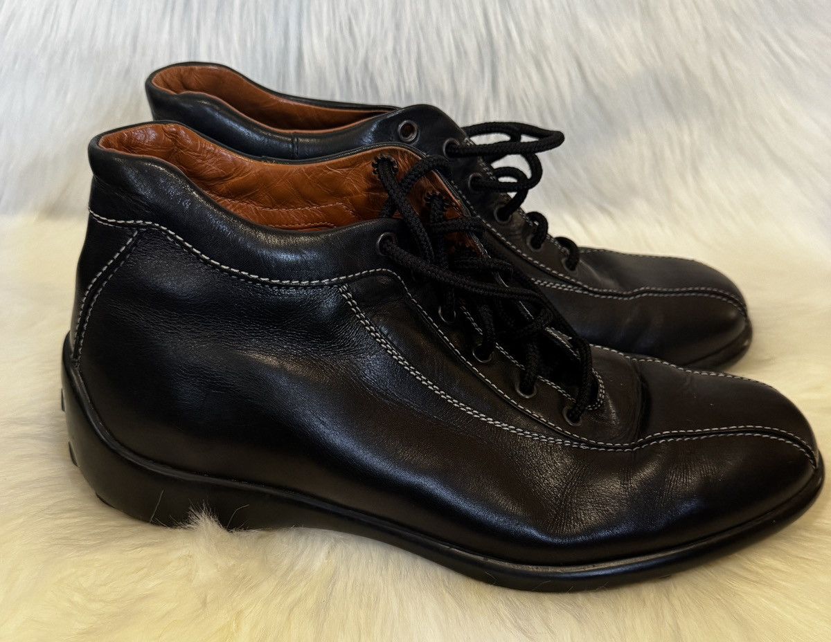 Tod's Tod’s Gommino Leather Lace-Up Ankle Boots – Black, Size 10.5 Size US 10.5 / EU 43-44 - 10 Thumbnail