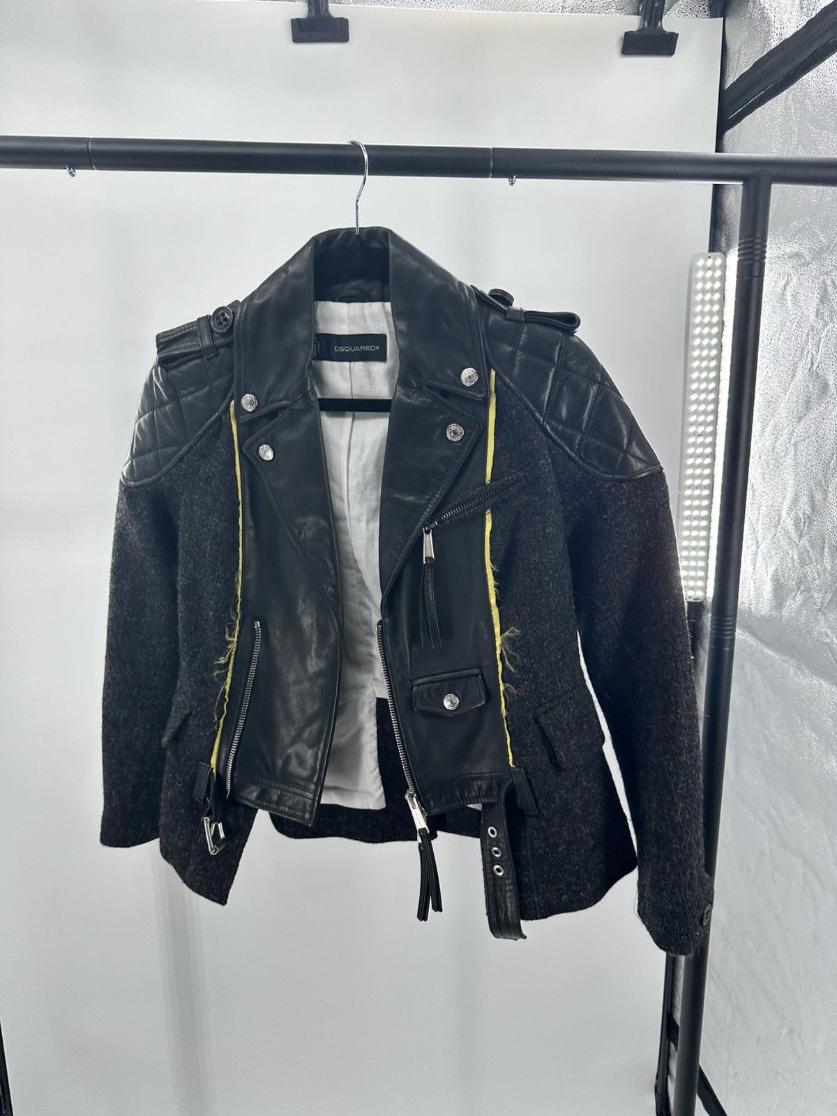 Dsquared2 Dsquared2 Biker Jacket Size M / US 6-8 / IT 42-44 - 4 Thumbnail