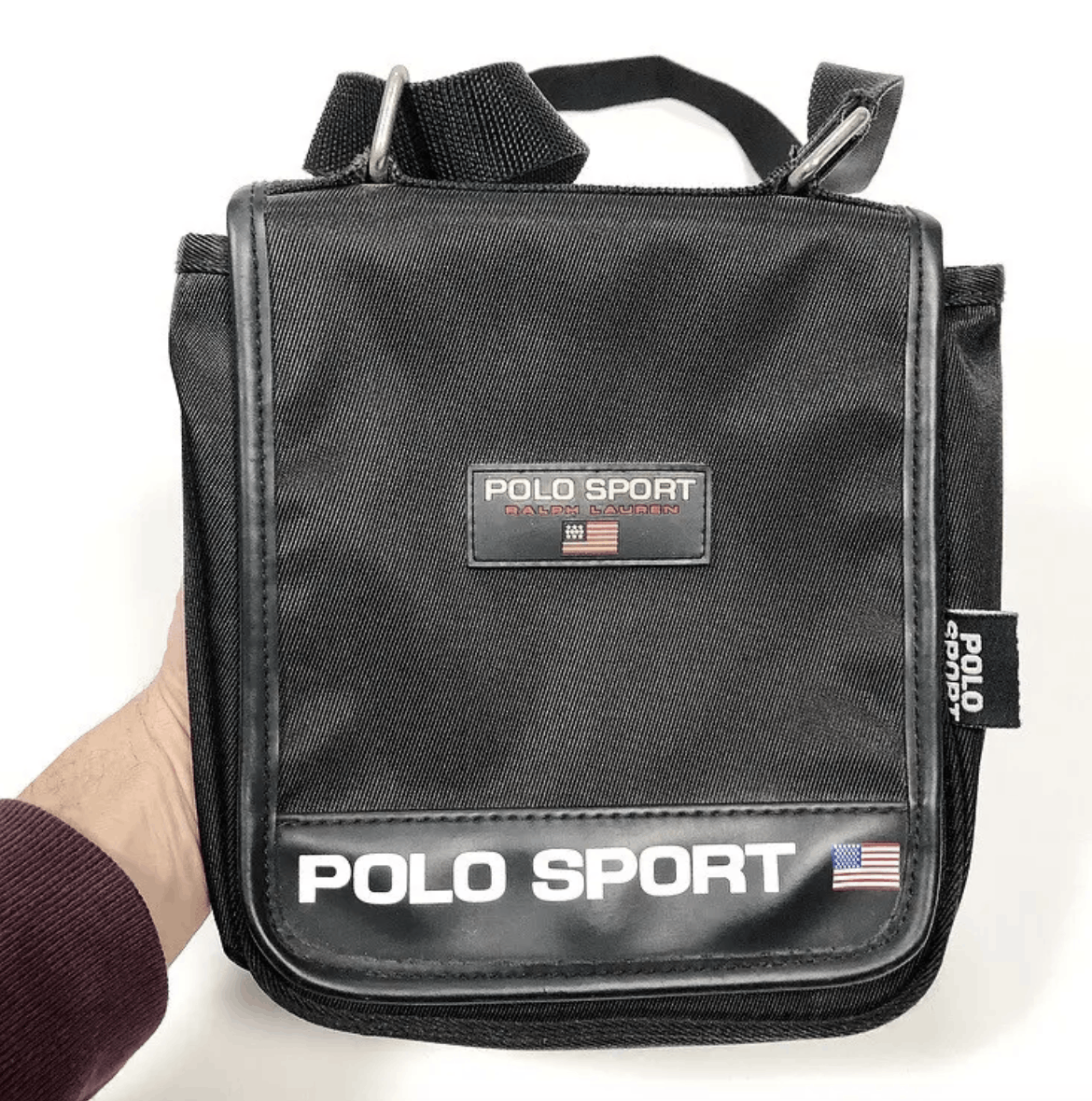 Ralph Lauren Polo Ralph Lauren 90s Polo Sport Messenger Bag VINTAGE Y2K Size ONE SIZE - 2 Thumbnail