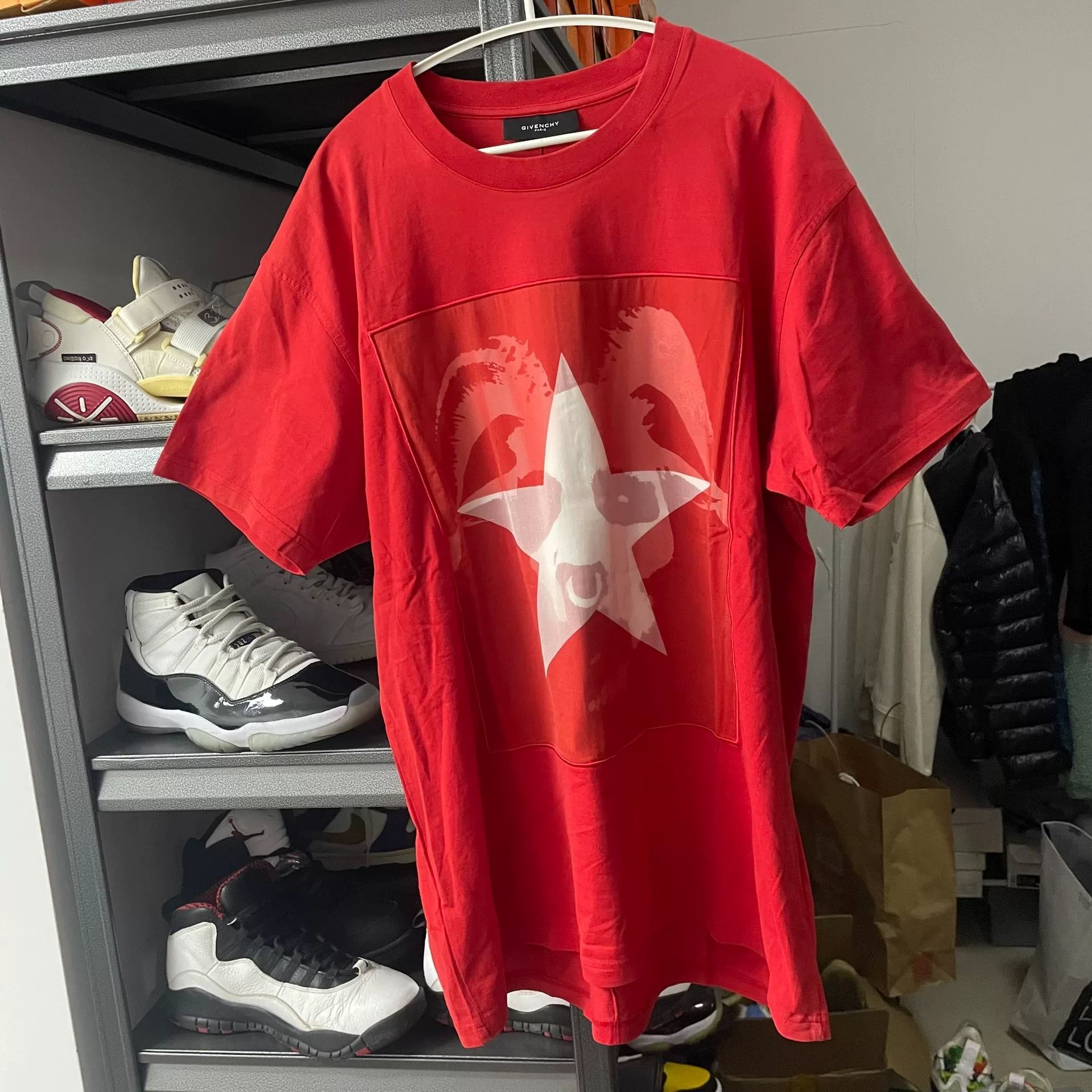 Givenchy Givenchy Red T-Shirt s Men Size US S / EU 44-46 / 1 - 1 Thumbnail