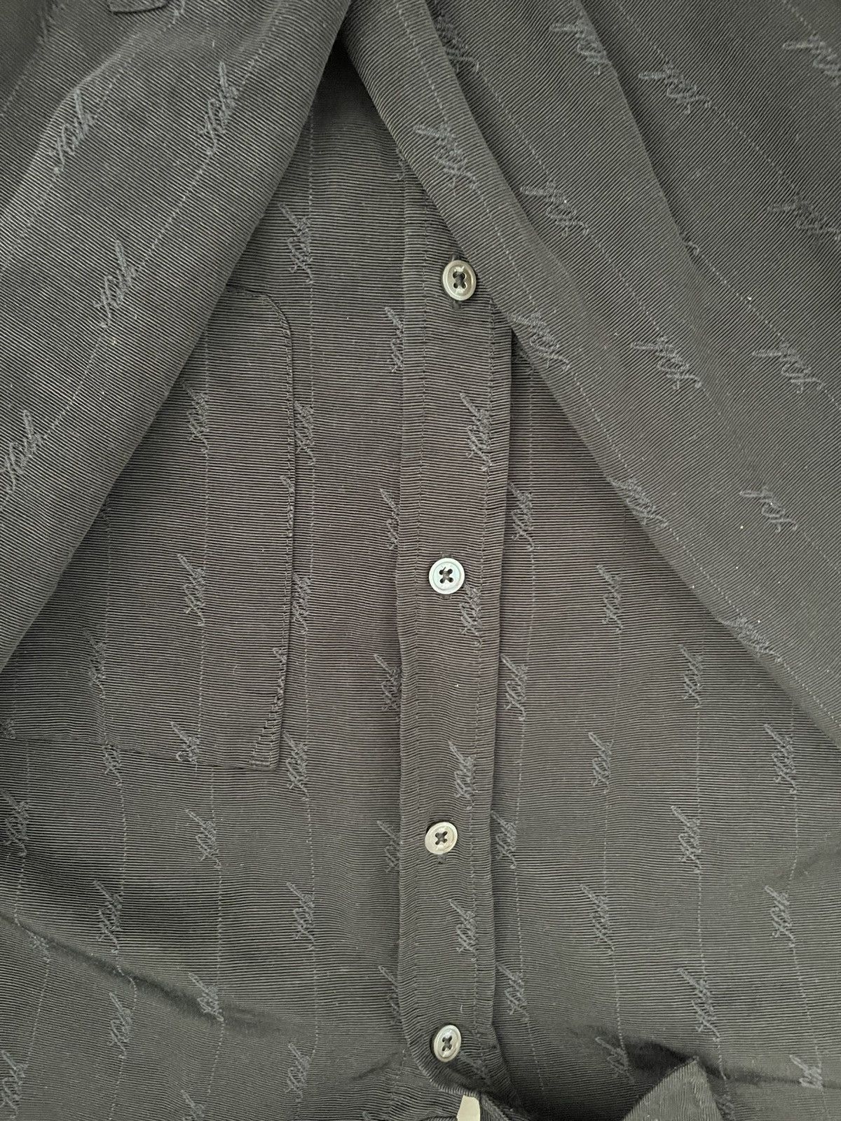 Kith Black kith button up longsleeve shirt Size US M / EU 48-50 / 2 - 6 Thumbnail