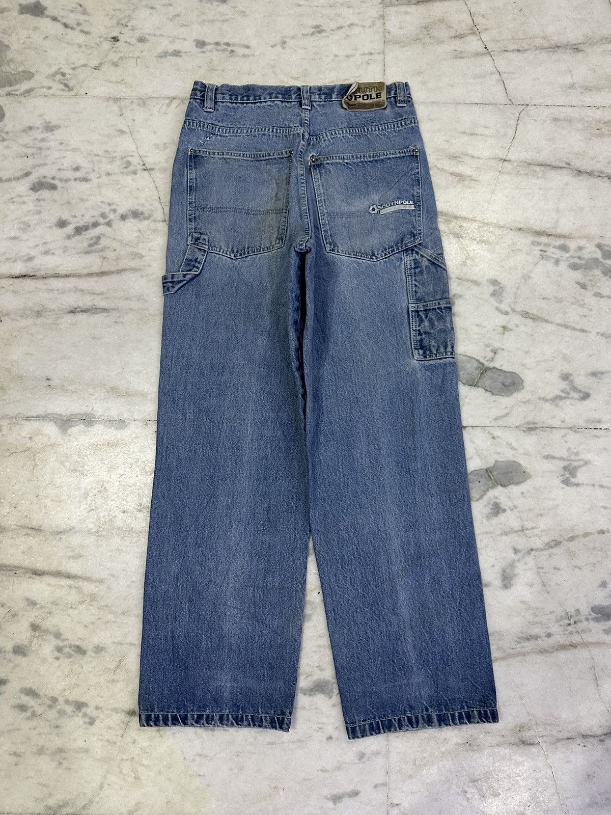 image of Southpole x Vintage Y2K South Pole Carpenter Denim in Blue, Men's (Size 34)