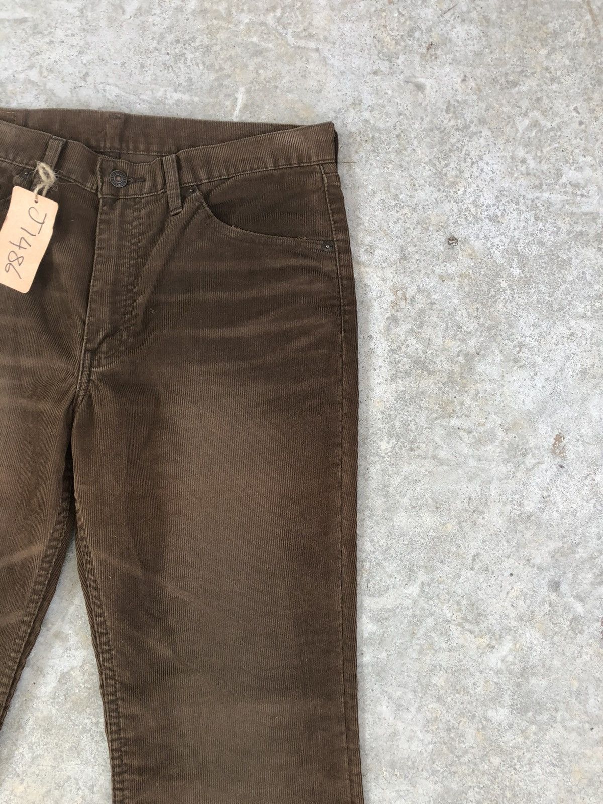 If Six Was Nine Levis 517 Flared Jeans Bootcut Corduroy Jeans Size US 33 - 5 Thumbnail