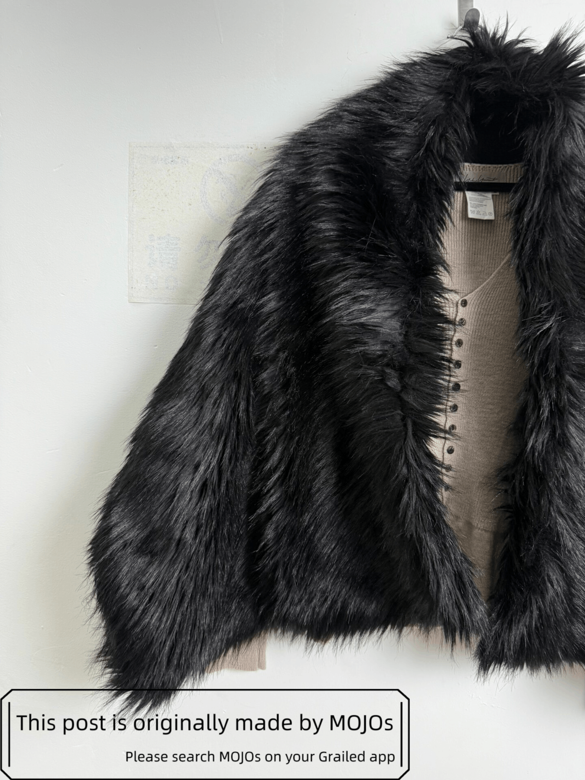 Dries Van Noten Dries Van Noten Black Fur Scarf mojos1634121 Size ONE SIZE - 3 Thumbnail