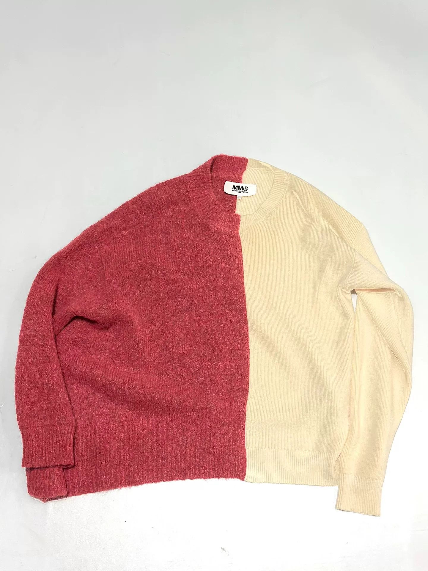 Maison Margiela Maison Margiela Spliced Sweater Size US XS / EU 42 / 0 - 1 Thumbnail
