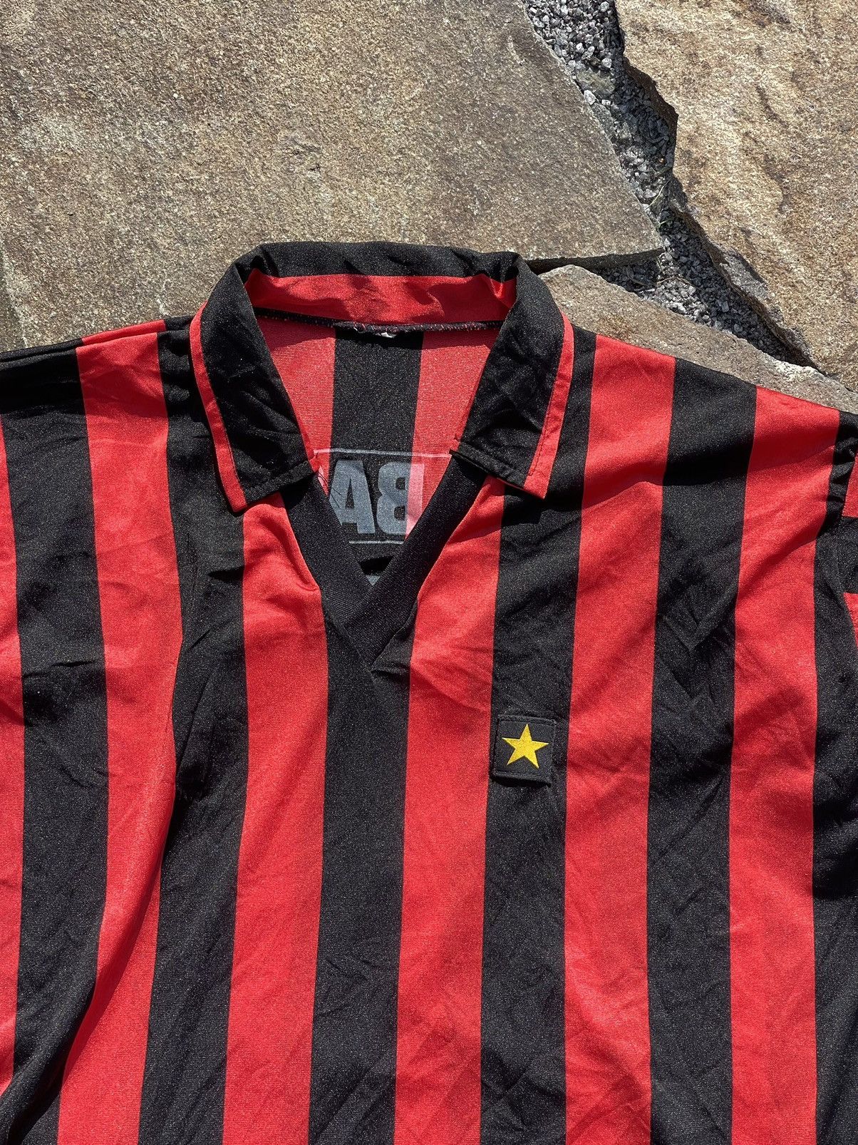 Vintage 80’s Milan Van Basten #9 vintage soccer jersey Size US L / EU 52-54 / 3 - 10 Thumbnail