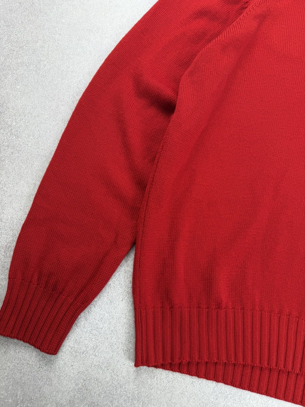 Gran Sasso Gran Sasso Wool 1/4 Zip knit Sweater Men’s Size 54 Size US L / EU 52-54 / 3 - 3 Thumbnail