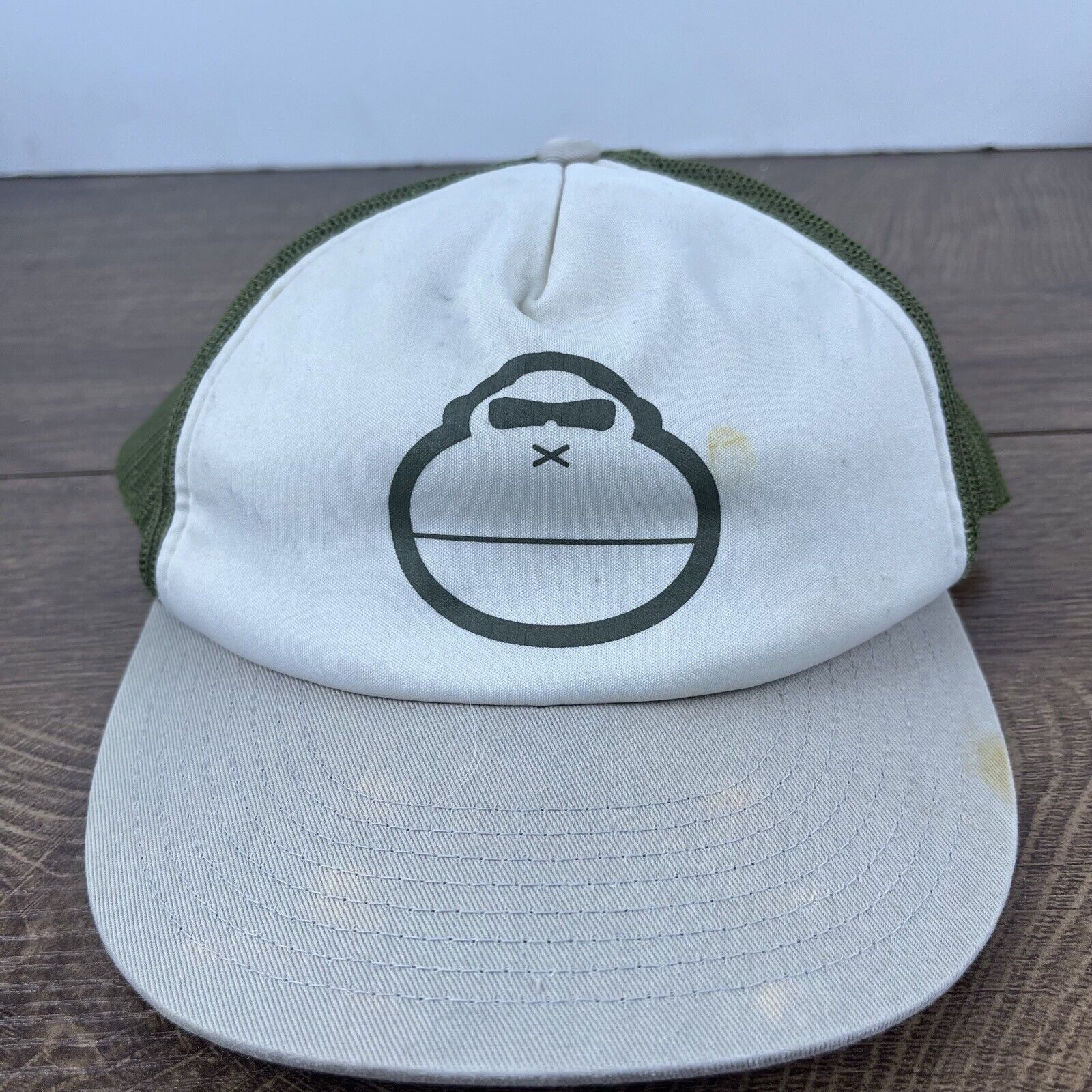 Other Gorilla Hat Gorilla Snapback Hat White Adjustable Hat Adult Size ONE SIZE - 2 Thumbnail