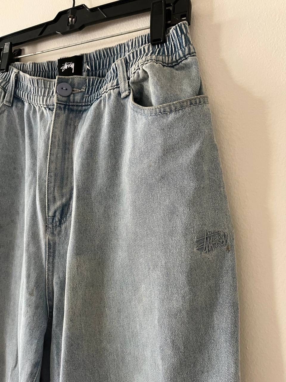 Stussy Stüssy blue jeans M-L size patchwork 10 Size 30" / US 8 / IT 44 - 2 Thumbnail