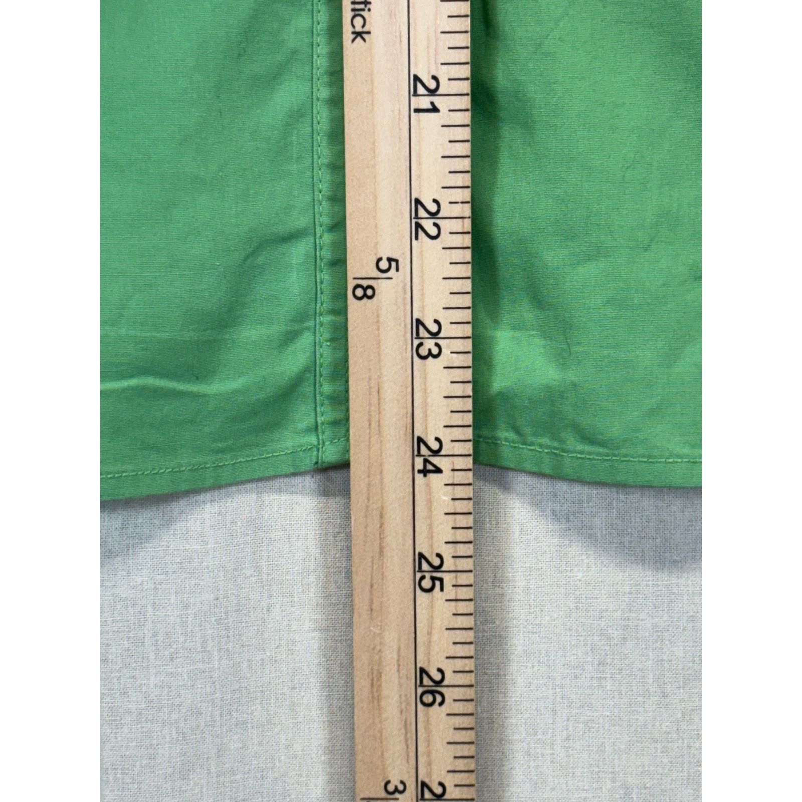 Roper Roper Green Women’s L Western Pearl Snap Shirt Long Sleeve Size L / US 10 / IT 46 - 4 Thumbnail