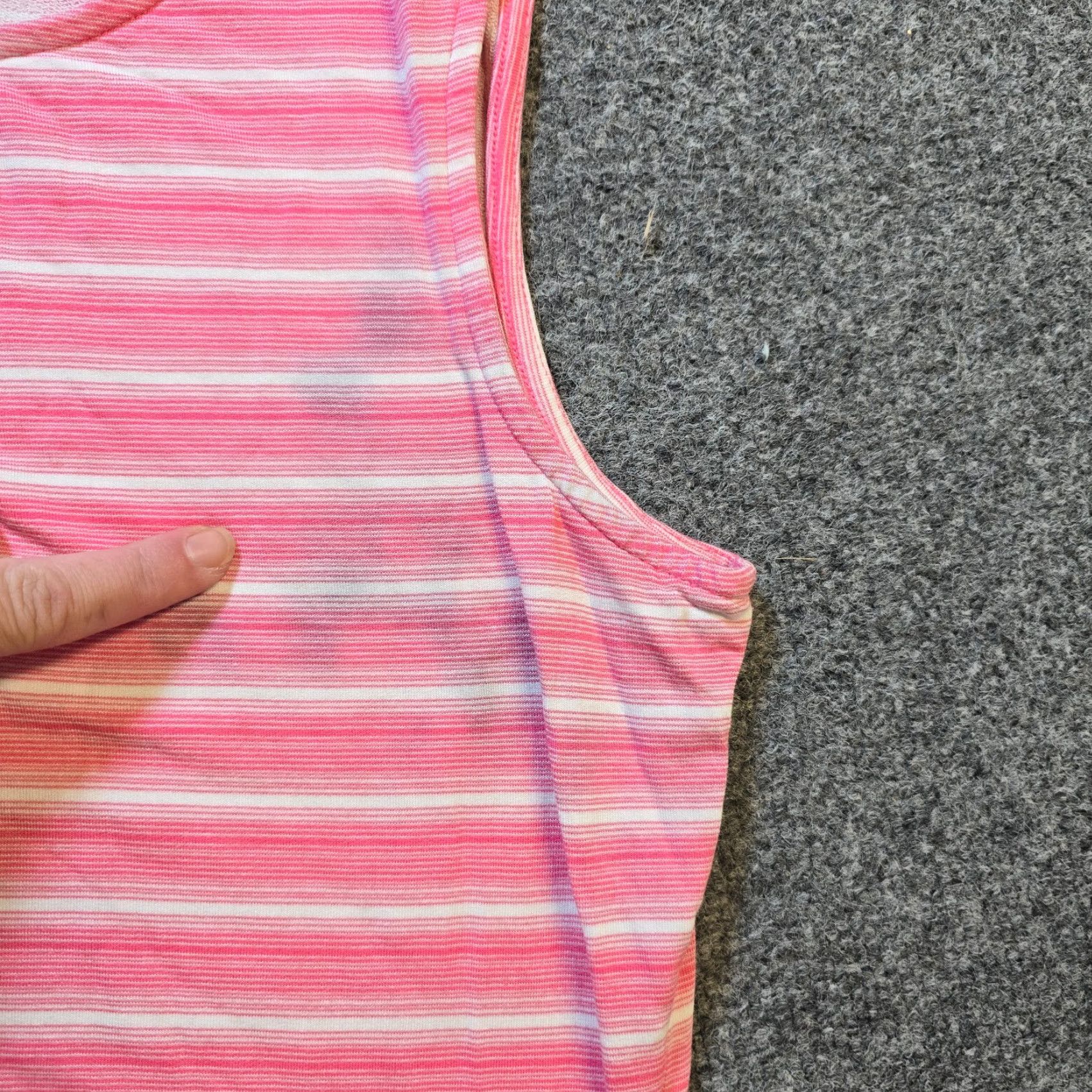 Talbots **Women's 0X Pink Striped Sheath Casual Stretch Dress** User: Women's 0X Pink Striped Sheath Casual Stretch Dress Size XL / US 12-14 / IT 48-50 - 5 Thumbnail