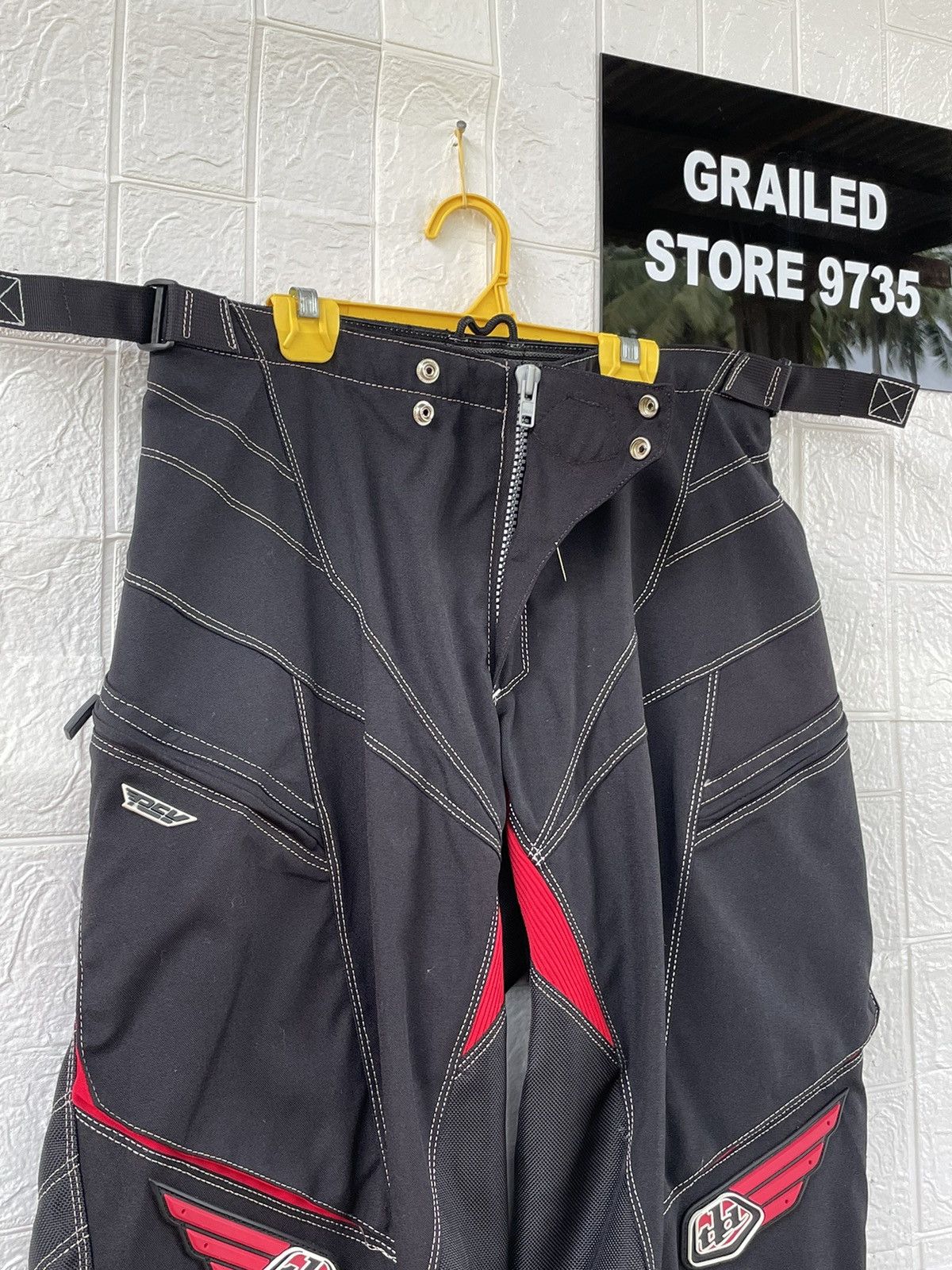 Japanese Brand Vintage Motorcycle Racing Pant Size US 32 / EU 48 - 9 Thumbnail