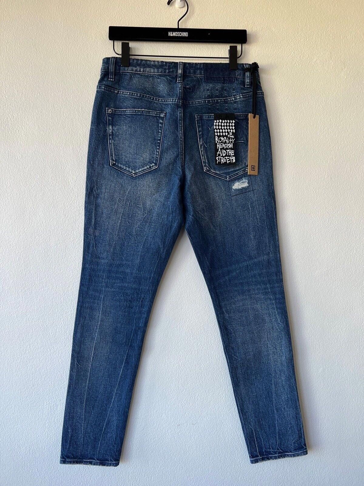 Ksubi new Ksubi mens denim jean slim 32 blue wolfgang glory Size US 32 / EU 48 - 5 Thumbnail