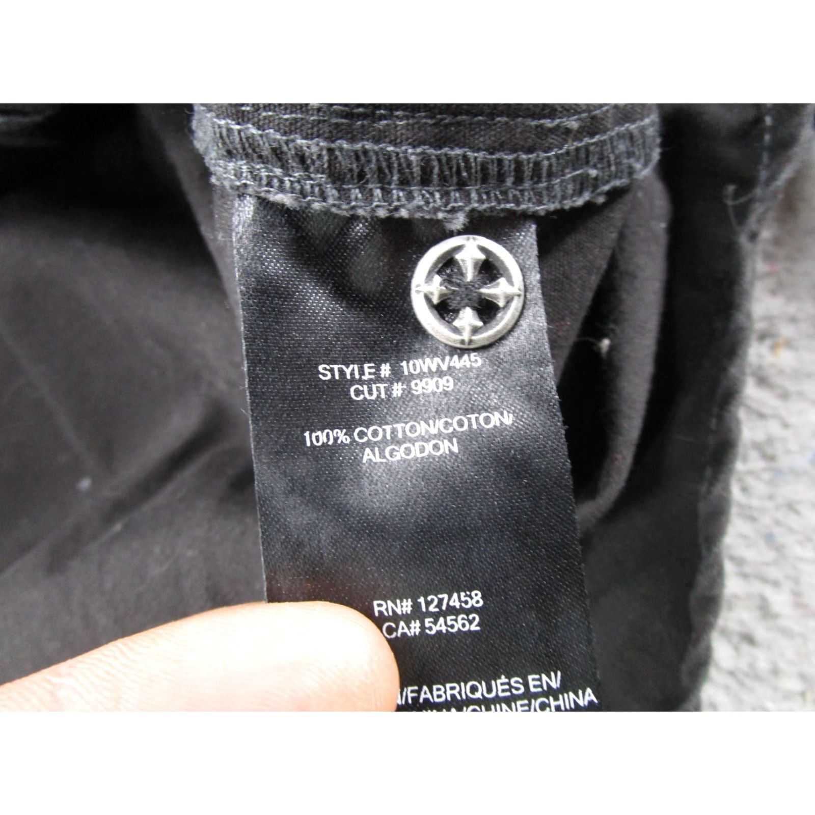 Affliction Affliction Black Premium Militarycore Button Shirt Men L Grunge Punk Read Size US L / EU 52-54 / 3 - 3 Thumbnail