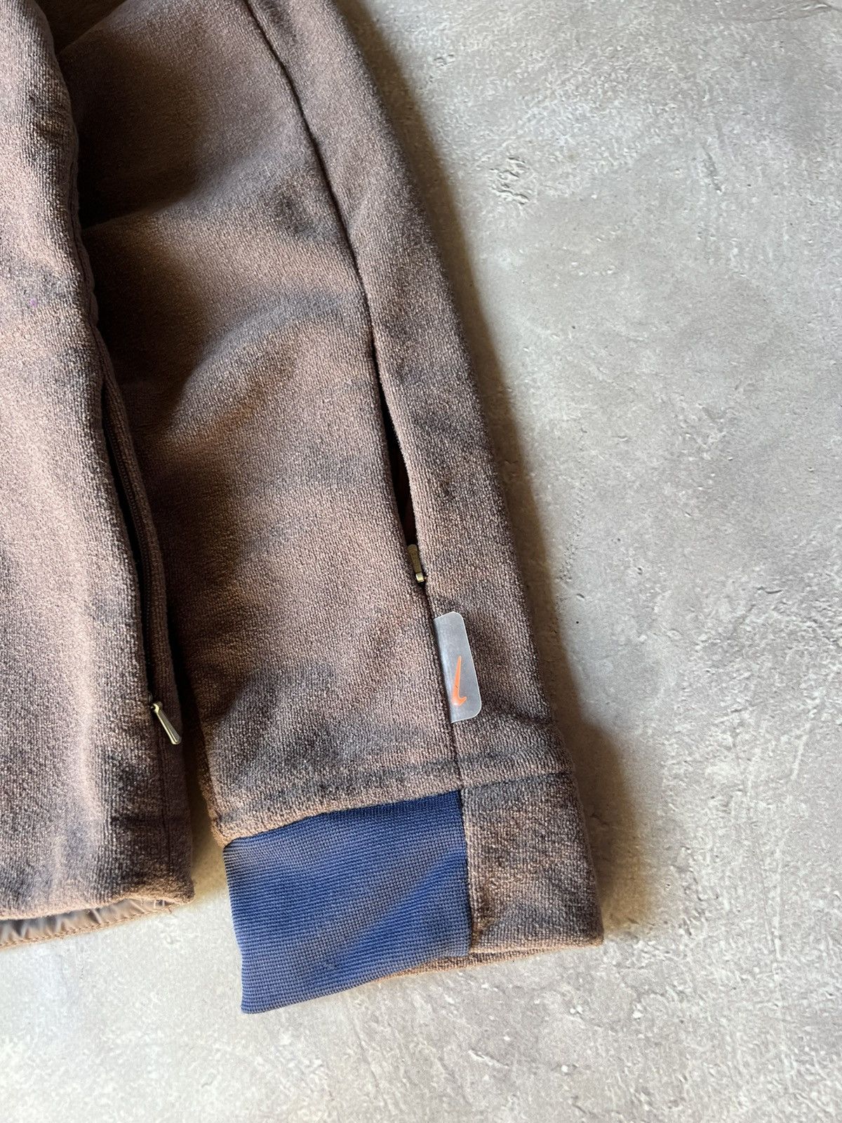 Vintage Vintage Nike Concept Ninja Brown Y2k Hoodie Size M / US 6-8 / IT 42-44 - 3 Thumbnail