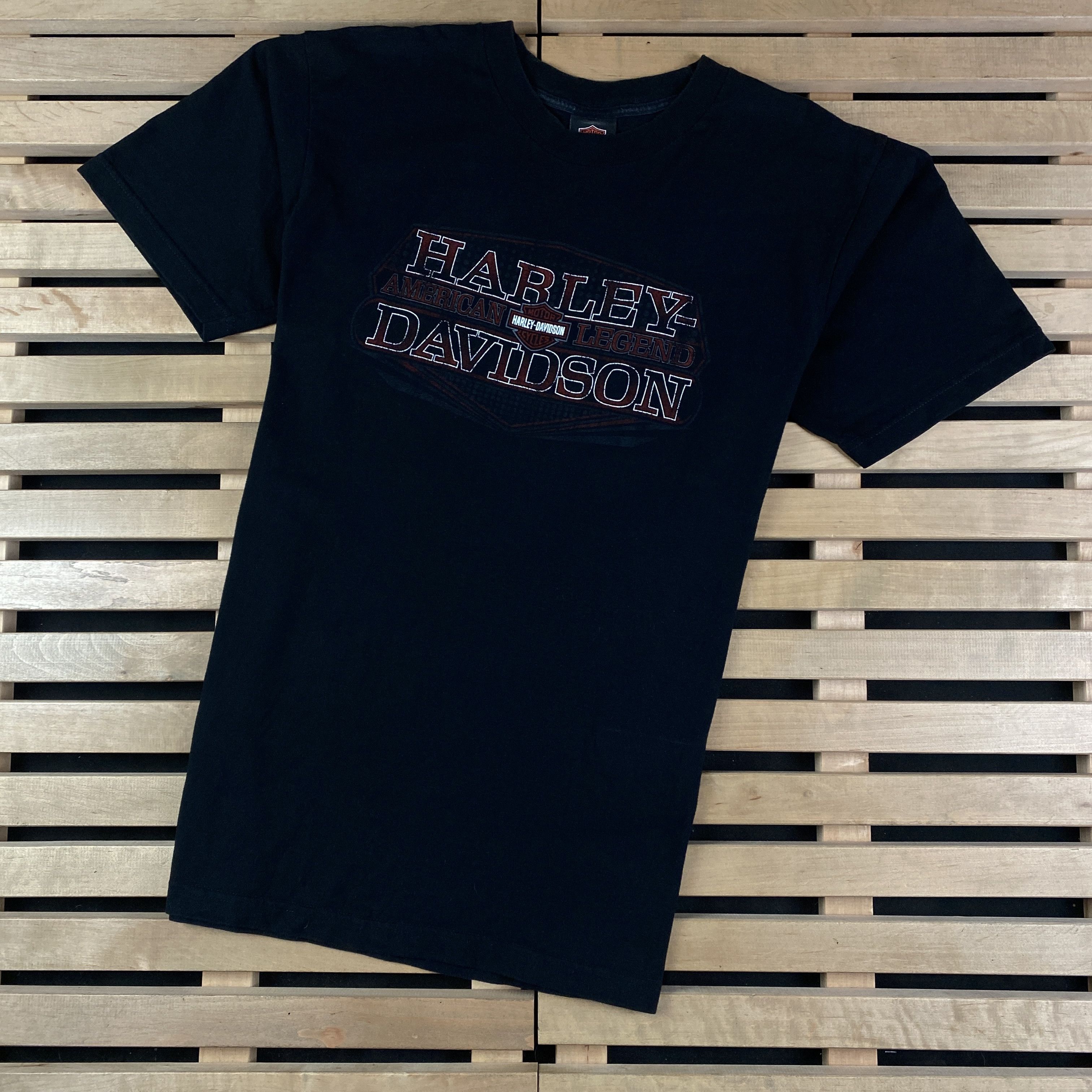 Harley Davidson × Vintage Mens T Shirt Harley Davidson Vintage 2007 Size L Size US L / EU 52-54 / 3 - 1 Thumbnail