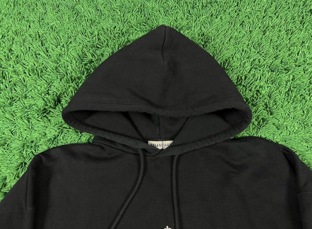 Balenciaga Balenciaga Crown Wheat Ear Hoodie2412-Nextarrow Size US M / EU 48-50 / 2 - 5 Thumbnail