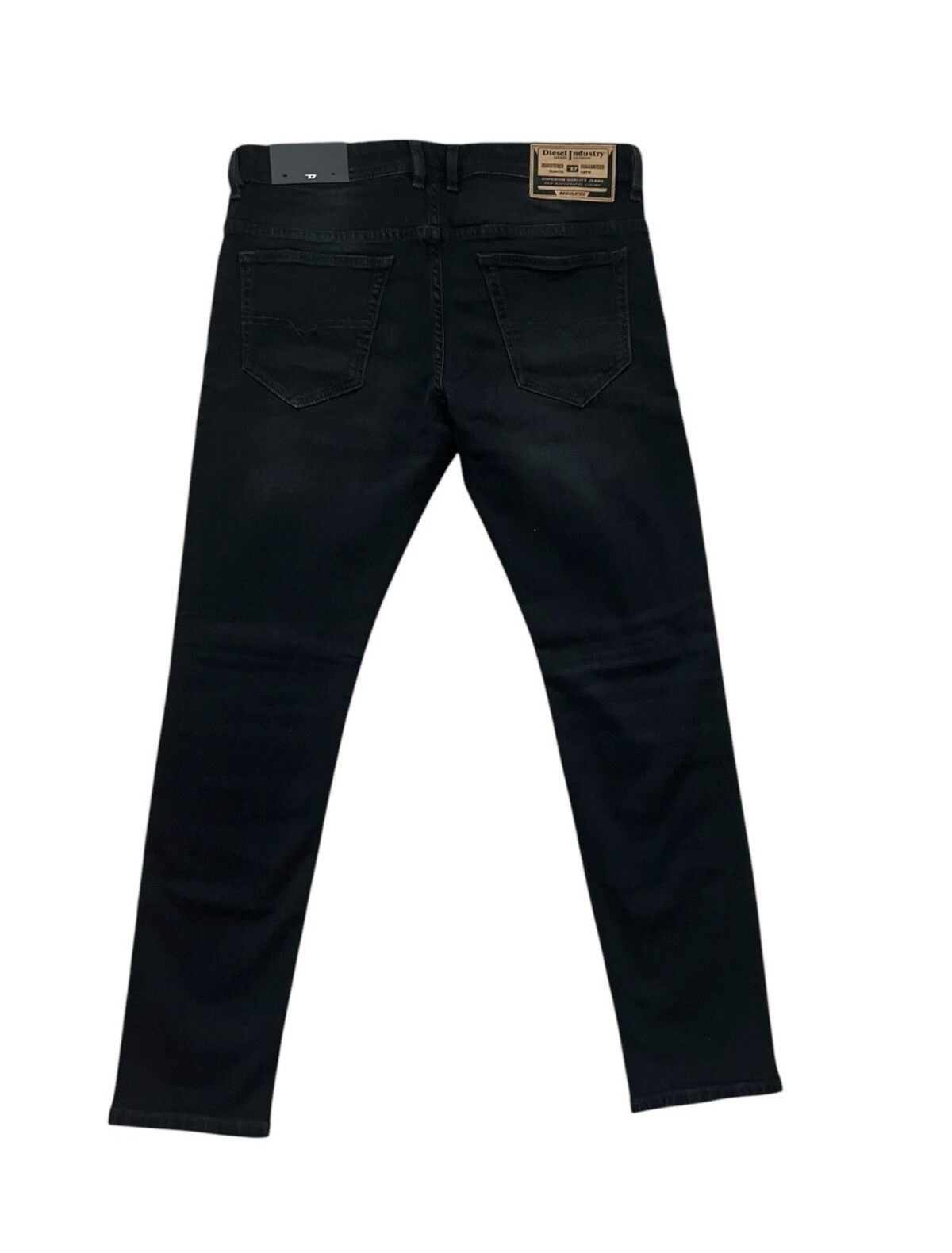Diesel Diesel Mens Thommer Slim Fit Jeans RM064 Black Size 36/32 Size US 36 / EU 52 - 4 Thumbnail