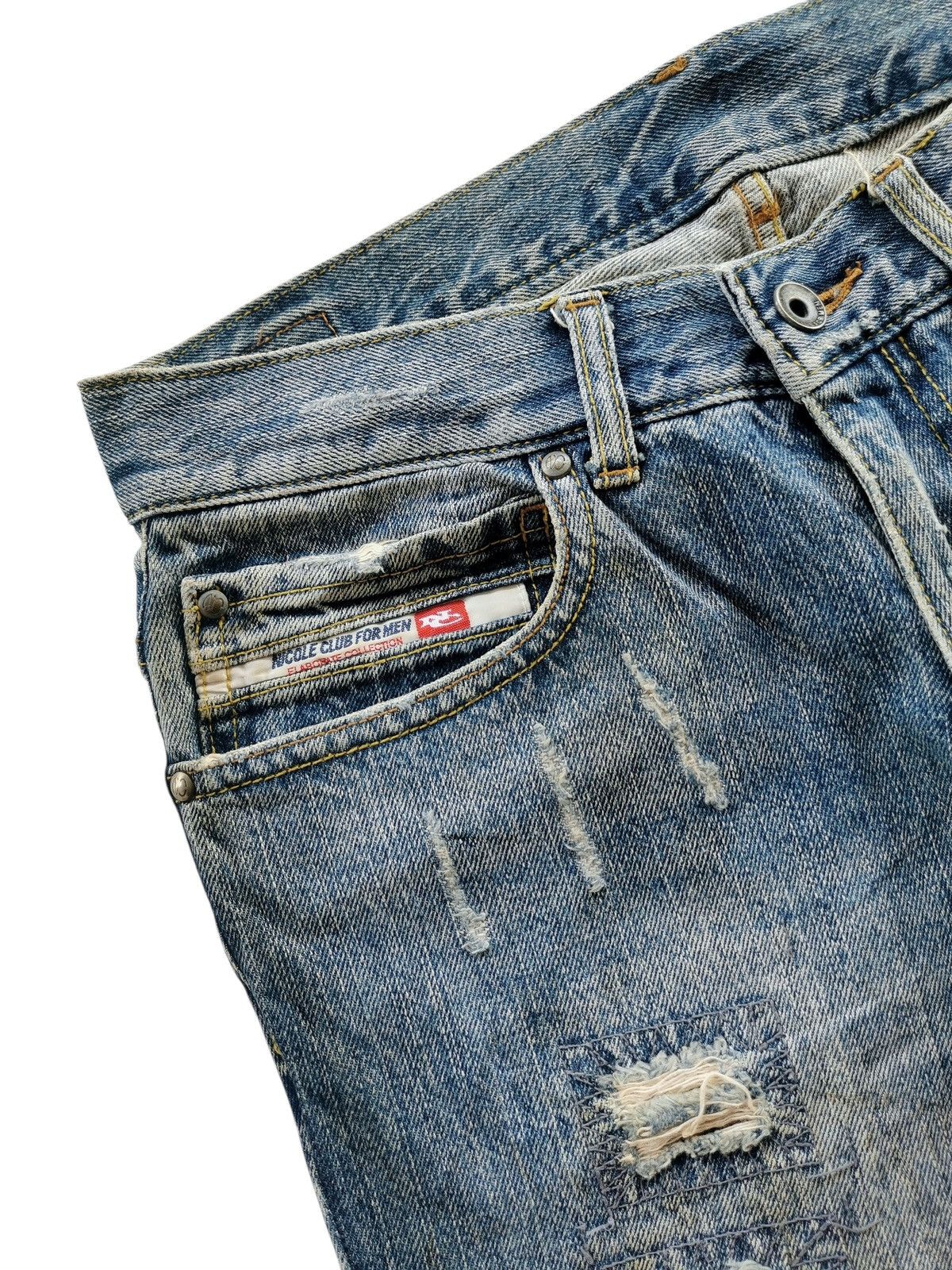 Nicole Club Nicole club for men patchwork denim jeans SIZE 30 - A759 Size US 30 / EU 46 - 6 Thumbnail