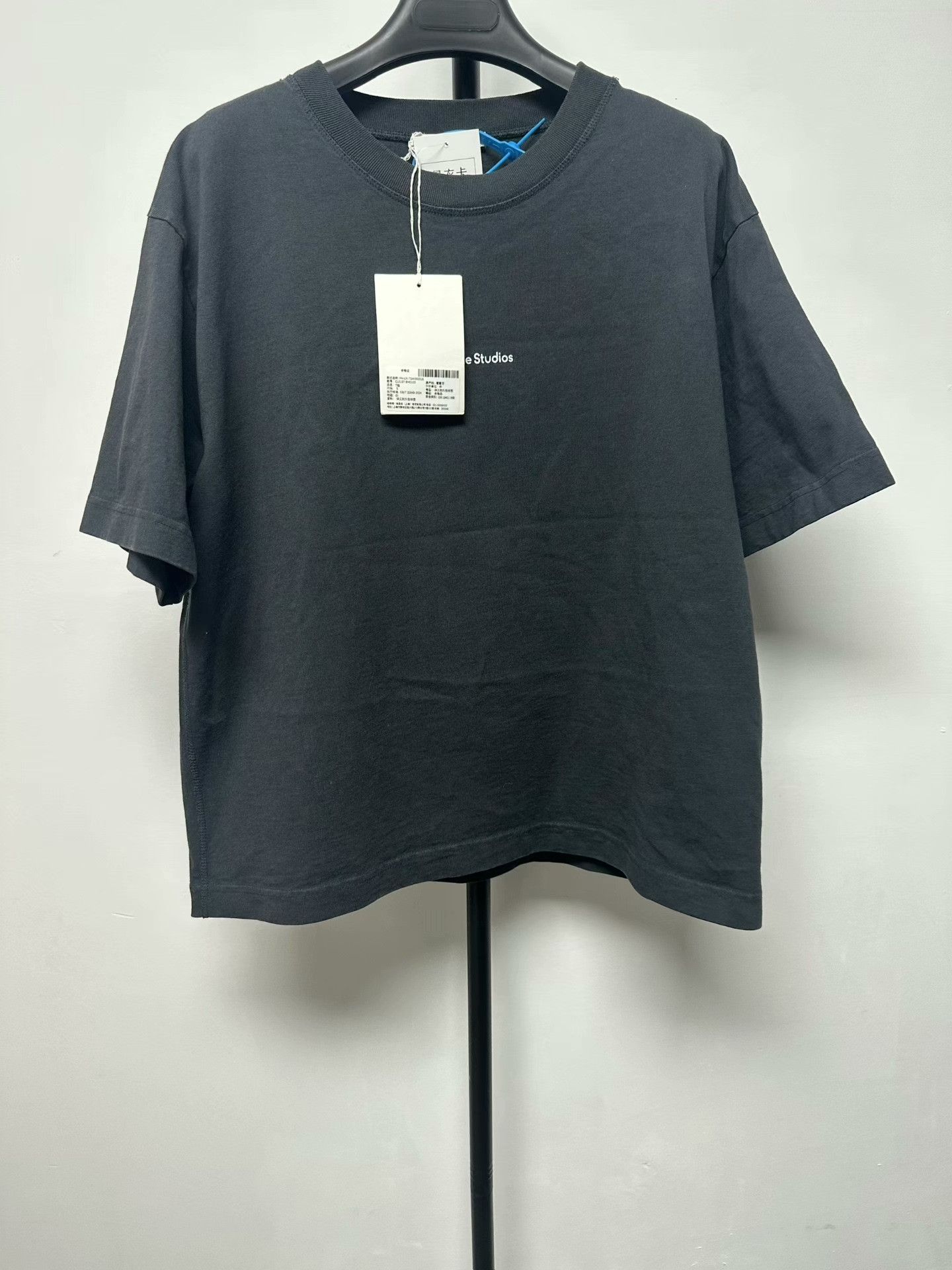 Acne Studios Acne Studios Logo Print T-Shirt Black M Size US M / EU 48-50 / 2 - 1 Thumbnail