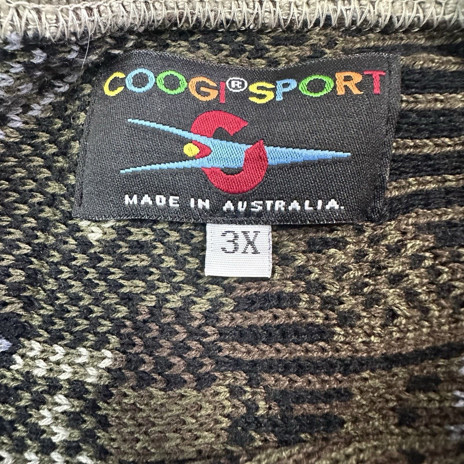Coogi × Vintage Vintage Coogi Sports Knit Sweater 3XL Men Biggie Smalls Size US XXL / EU 58 / 5 - 3 Thumbnail